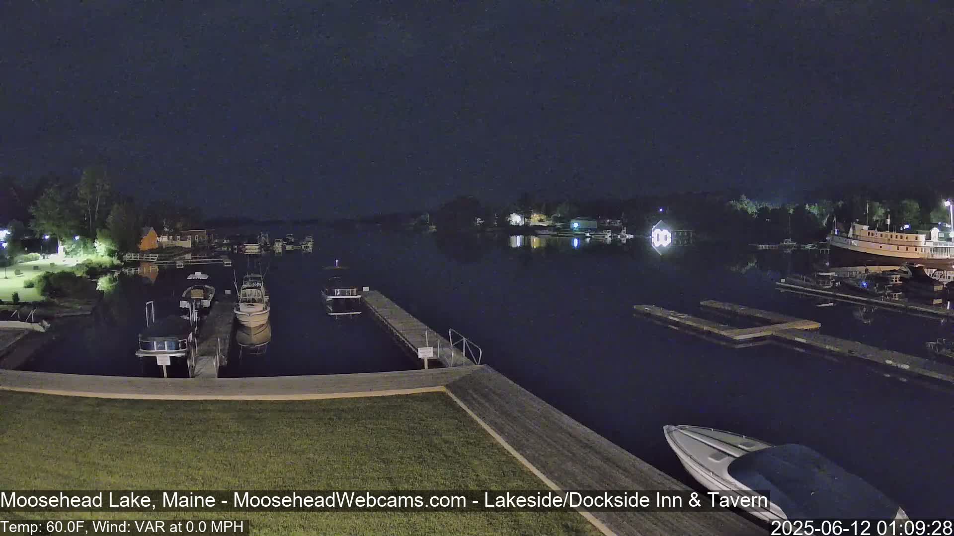 Moosehead Lake Live Cam - Maine, USA