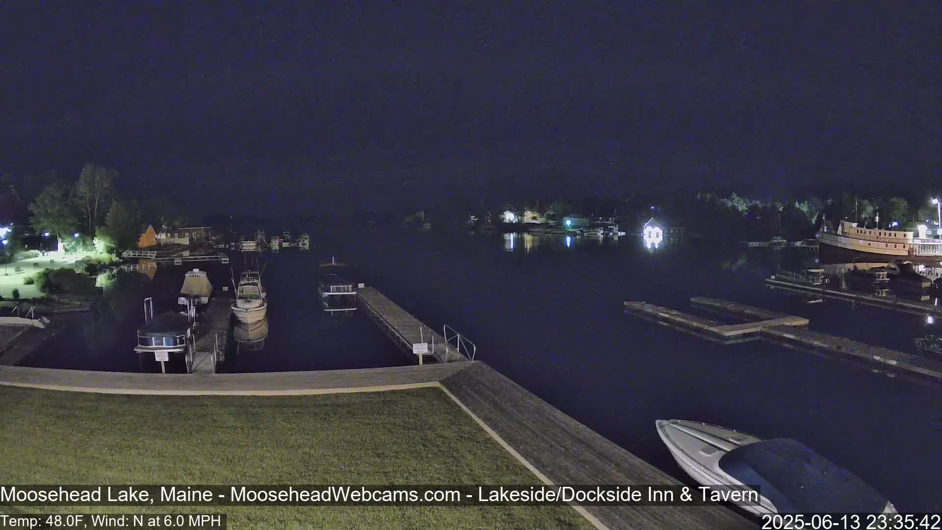 Moosehead Lake Live Cam - Maine, USA