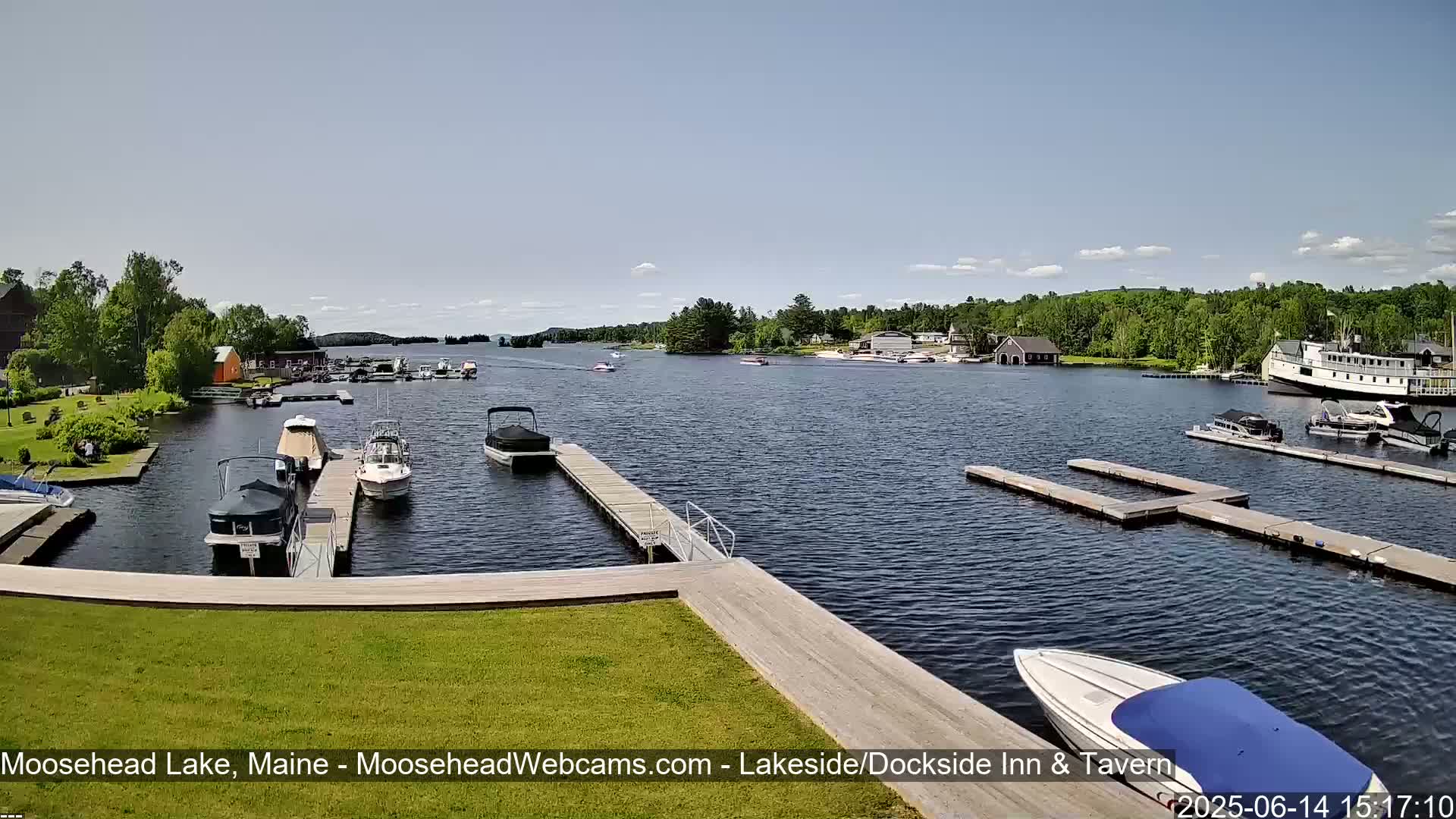 Moosehead Lake Live Cam - Maine, USA