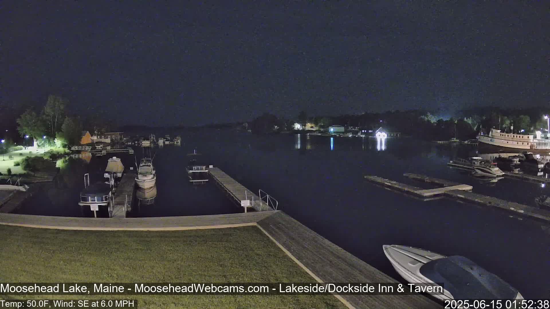 Moosehead Lake Live Cam - Maine, USA