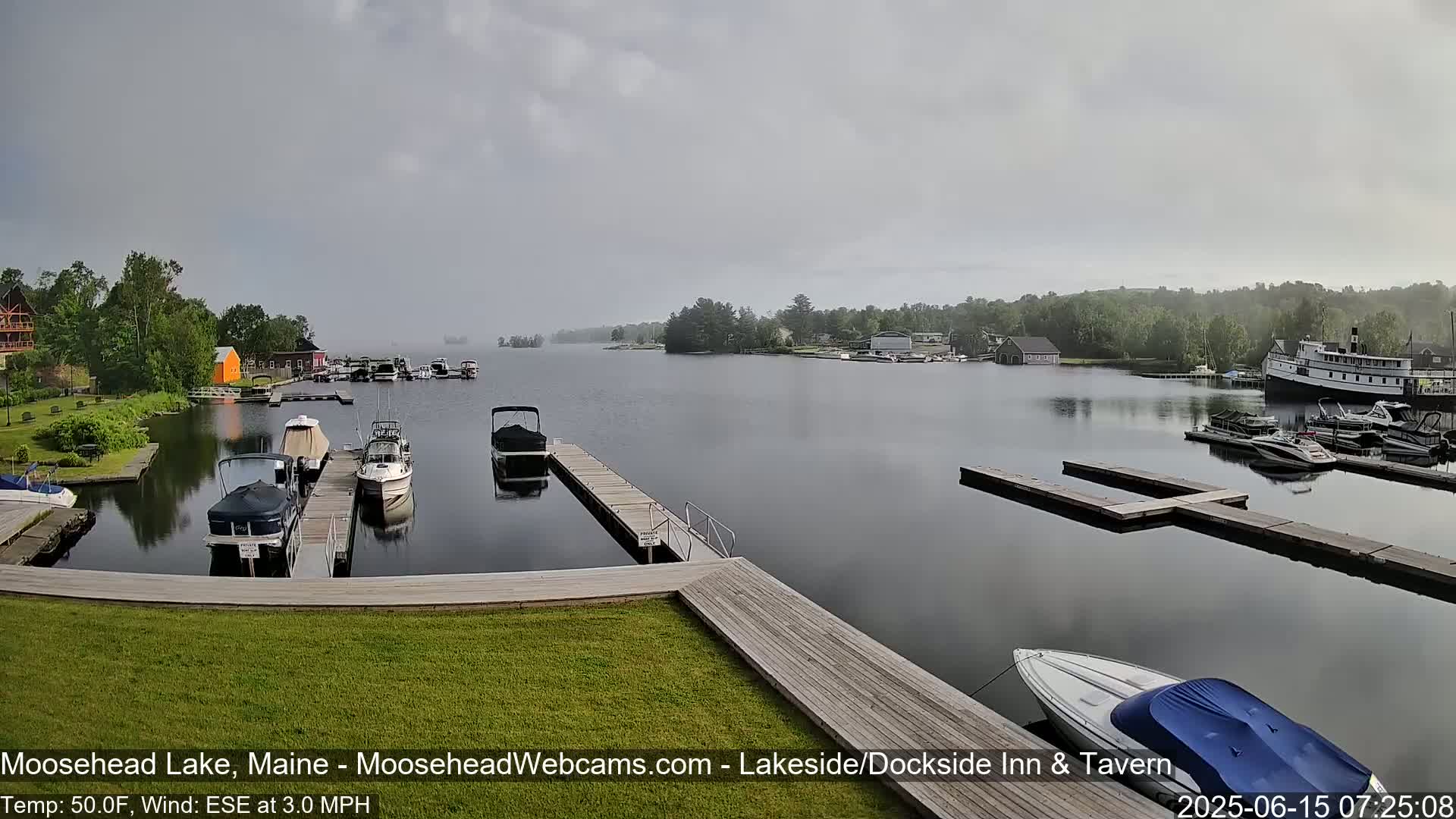 Moosehead Lake Live Cam - Maine, USA