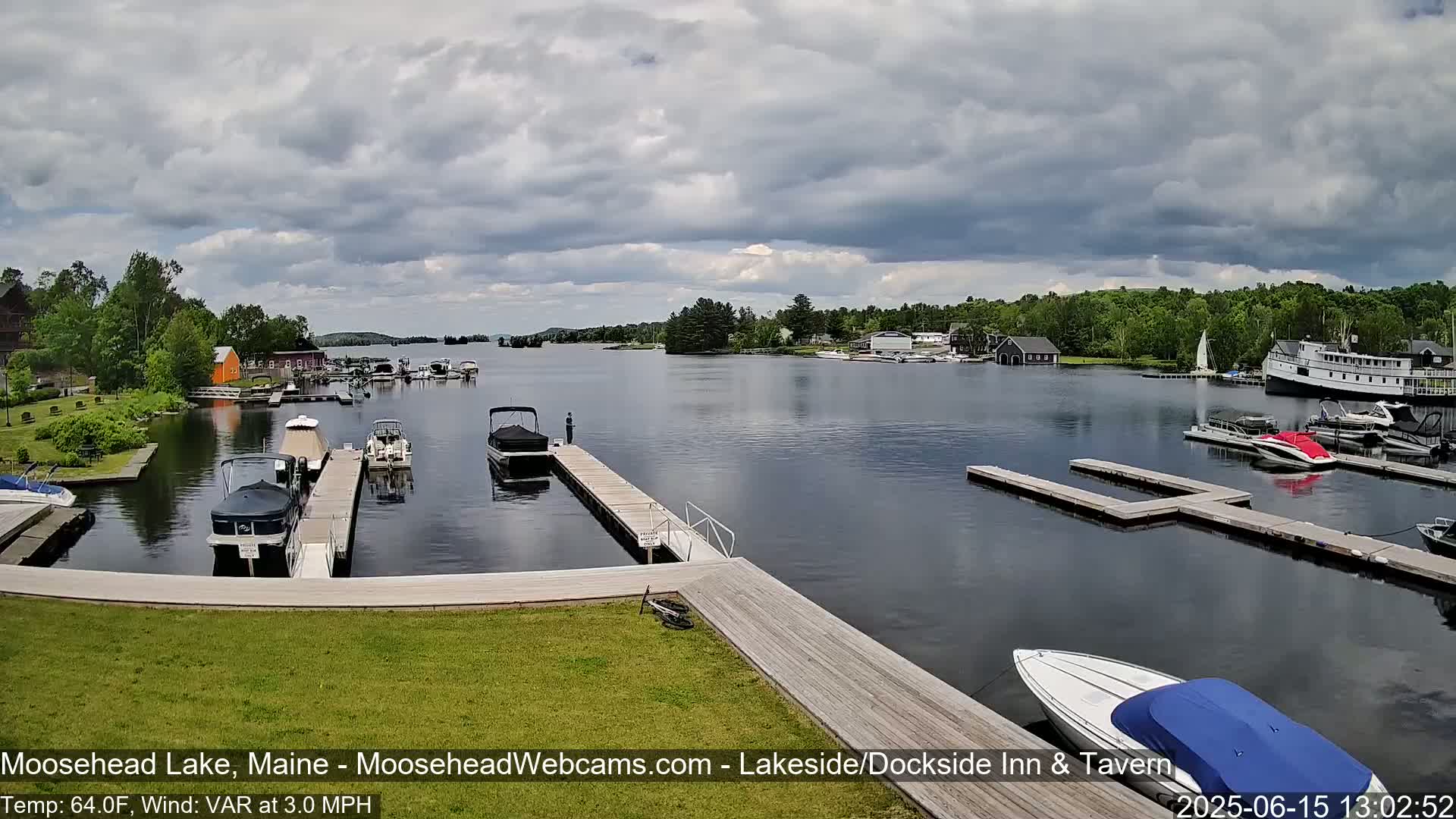Moosehead Lake Live Cam - Maine, USA