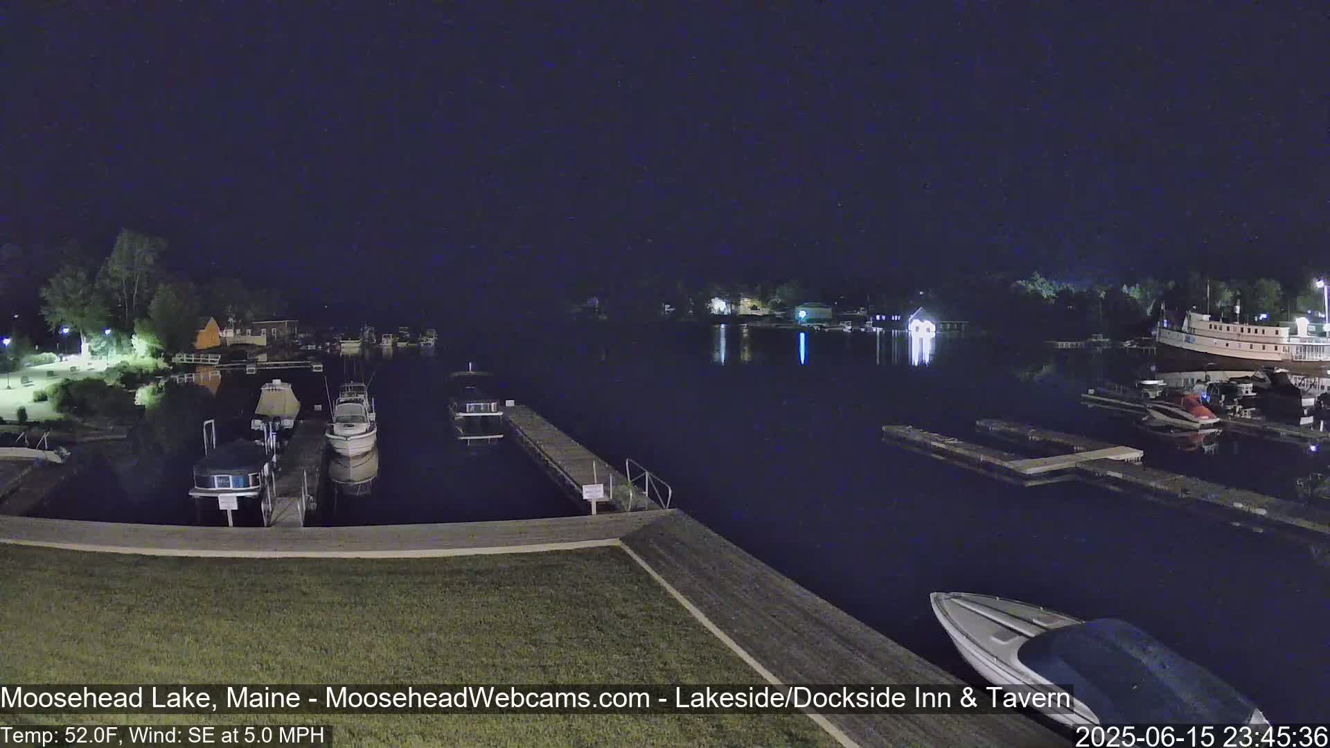 Moosehead Lake Live Cam - Maine, USA