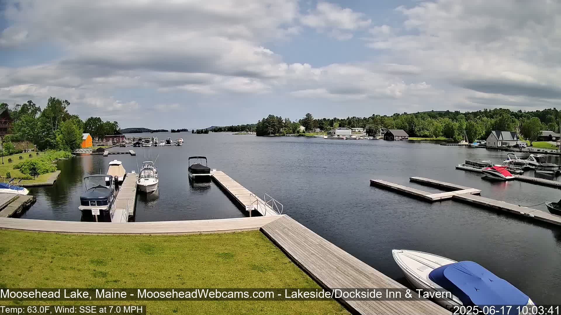 Moosehead Lake Live Cam - Maine, USA