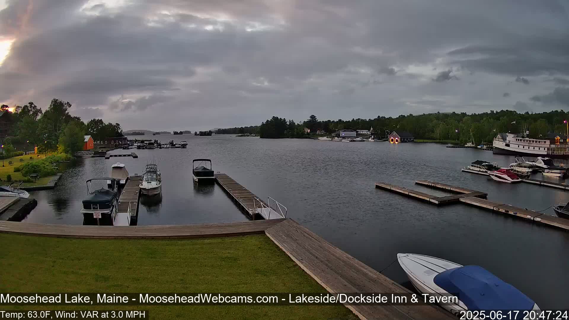 Moosehead Lake Live Cam - Maine, USA