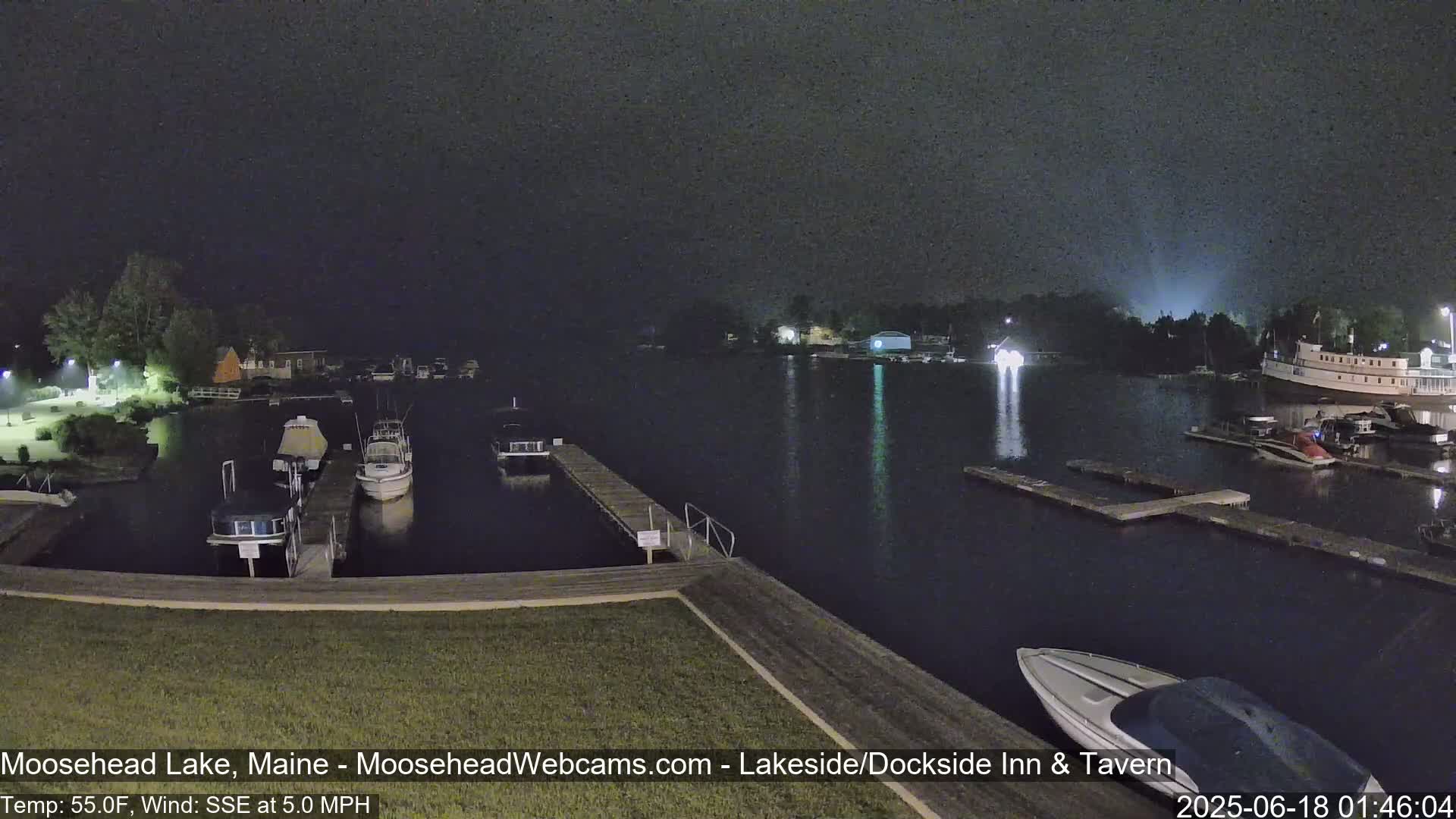Moosehead Lake Live Cam - Maine, USA