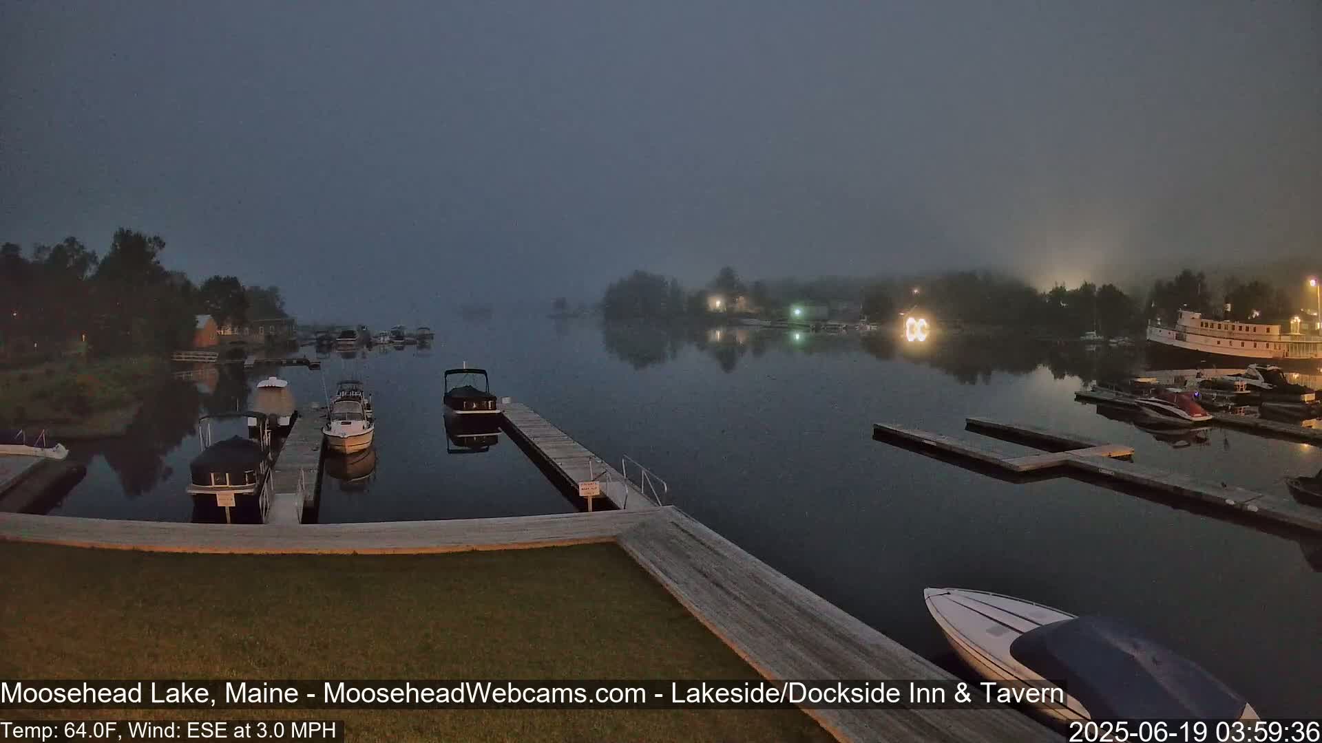 Moosehead Lake Live Cam - Maine, USA