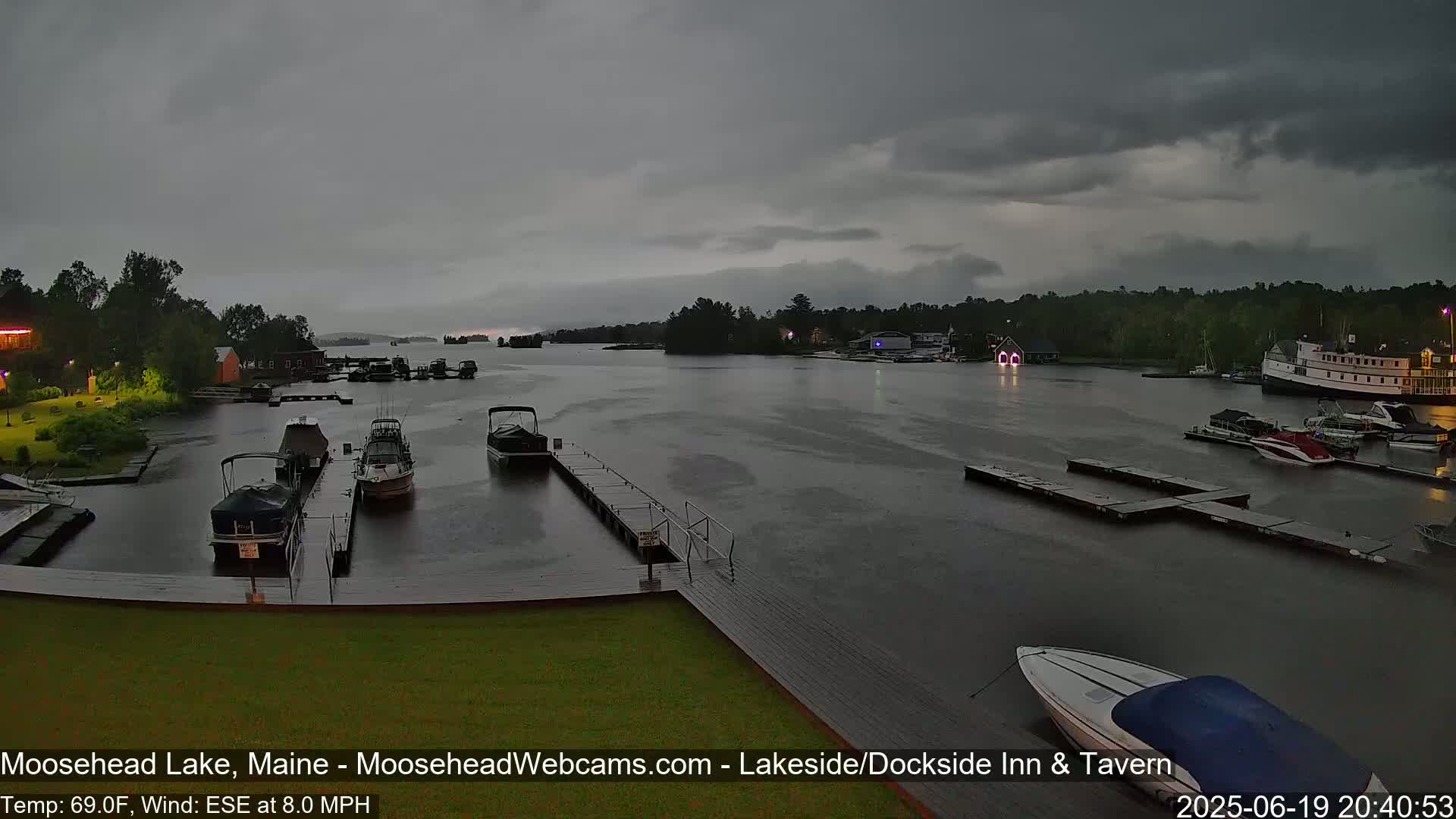 Moosehead Lake Live Cam - Maine, USA