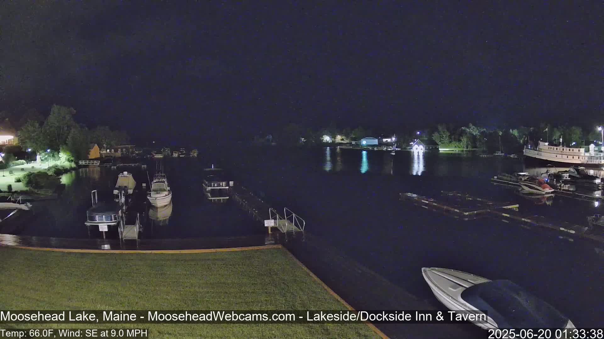 Moosehead Lake Live Cam - Maine, USA