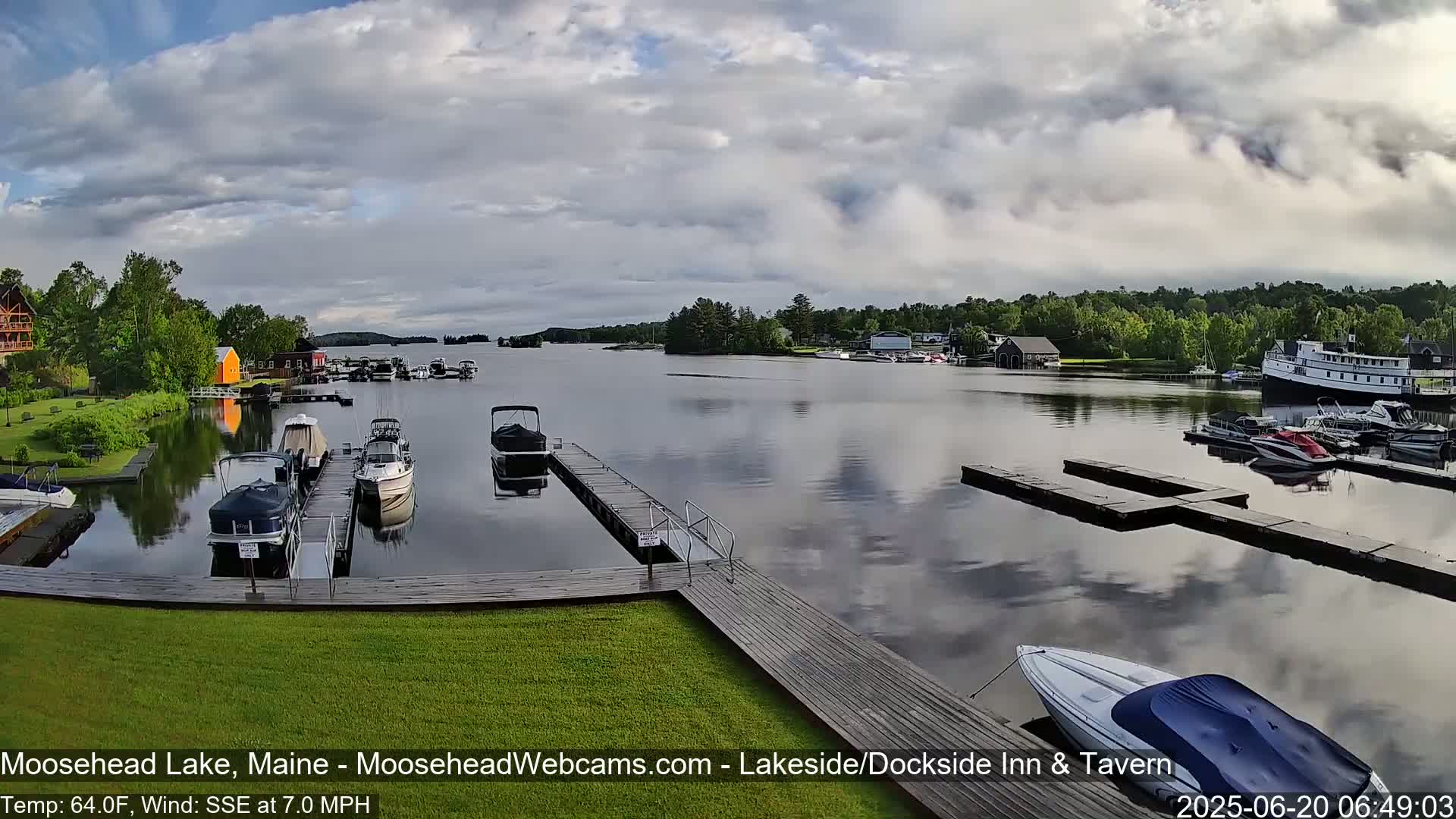 Moosehead Lake Live Cam - Maine, USA