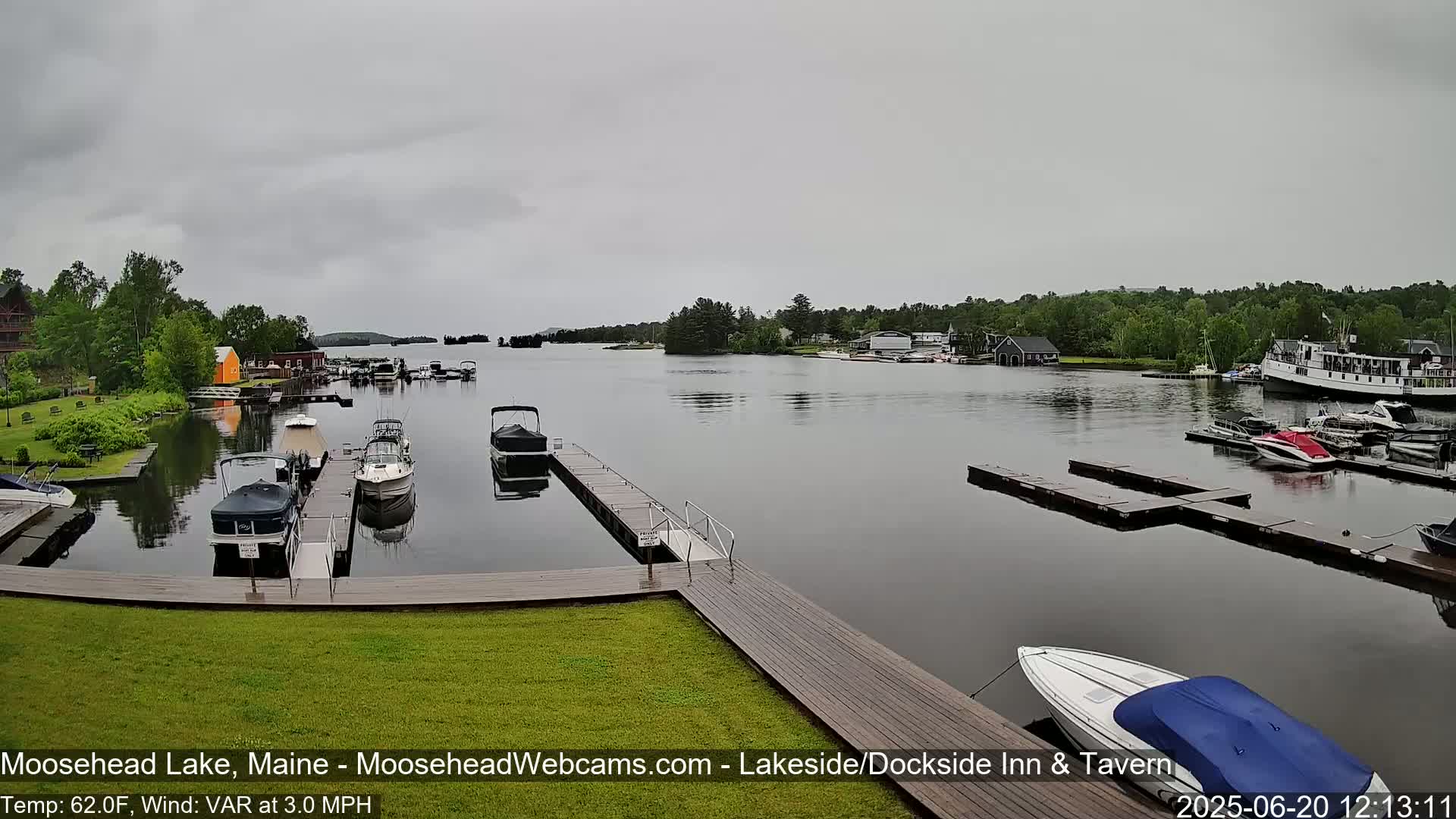 Moosehead Lake Live Cam - Maine, USA