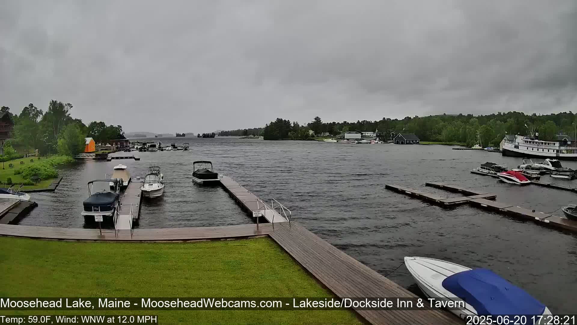 Moosehead Lake Live Cam - Maine, USA