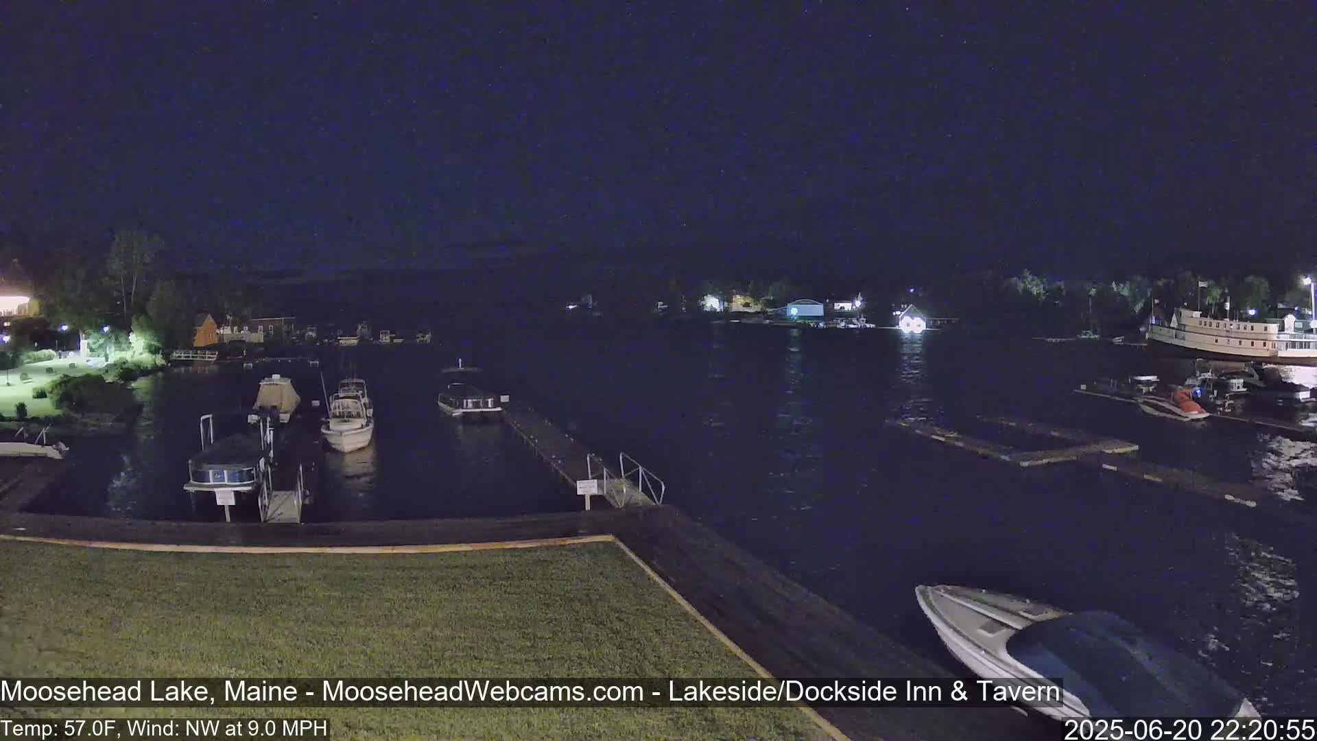 Moosehead Lake Live Cam - Maine, USA