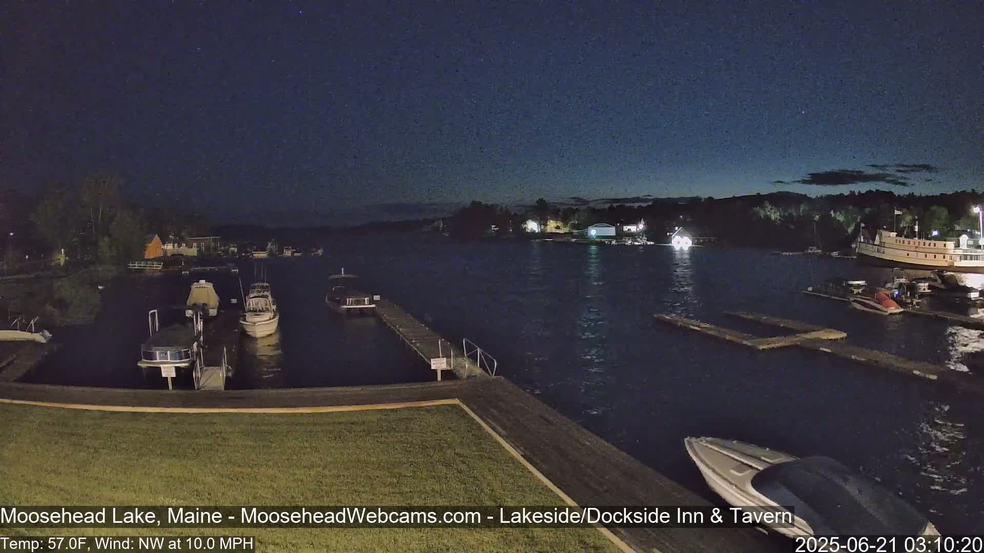 Moosehead Lake Live Cam - Maine, USA
