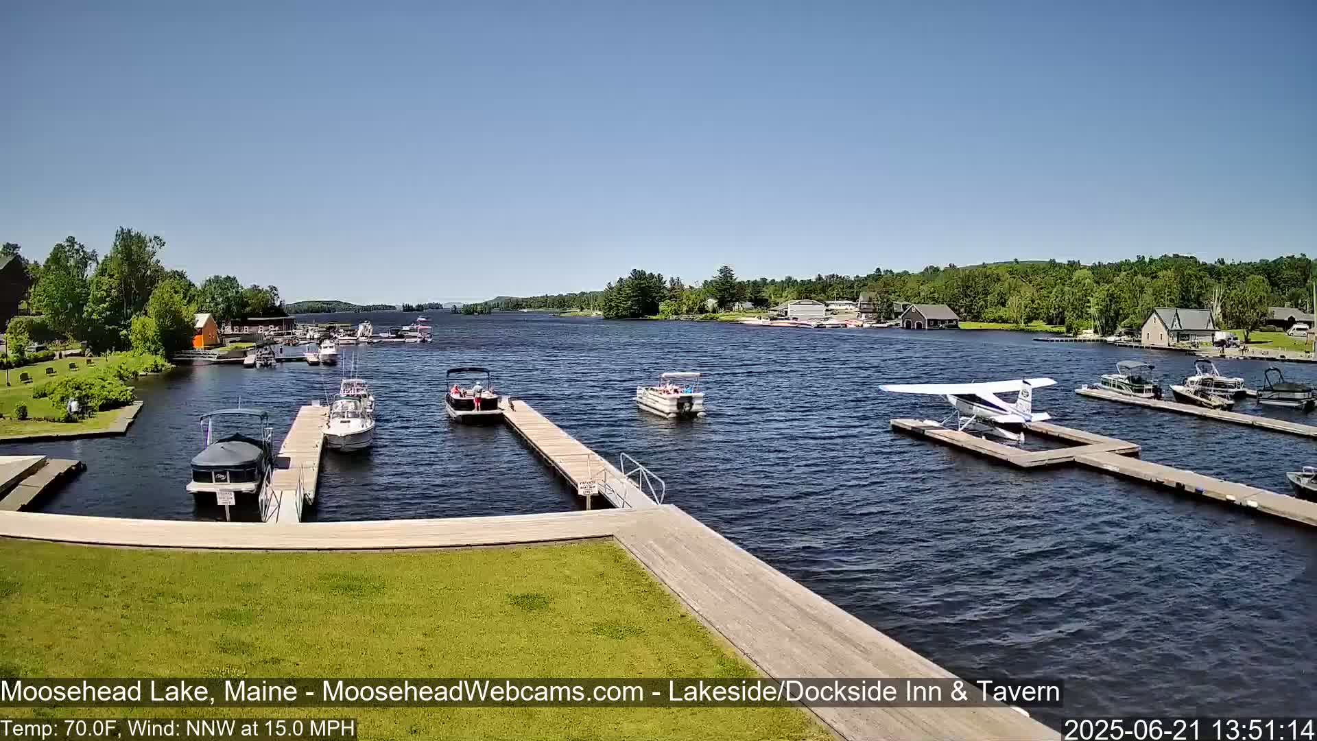 Moosehead Lake Live Cam - Maine, USA