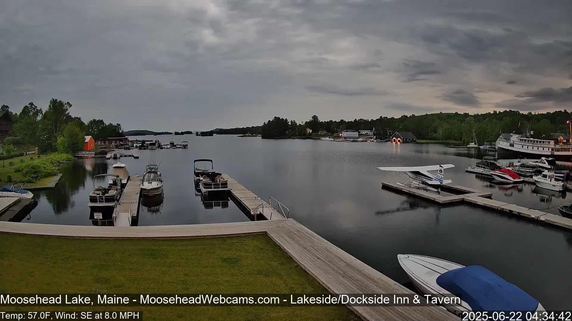 Moosehead Lake Live Cam - Maine, USA