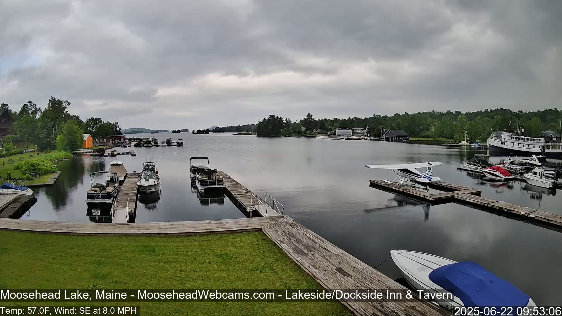 Moosehead Lake Live Cam - Maine, USA