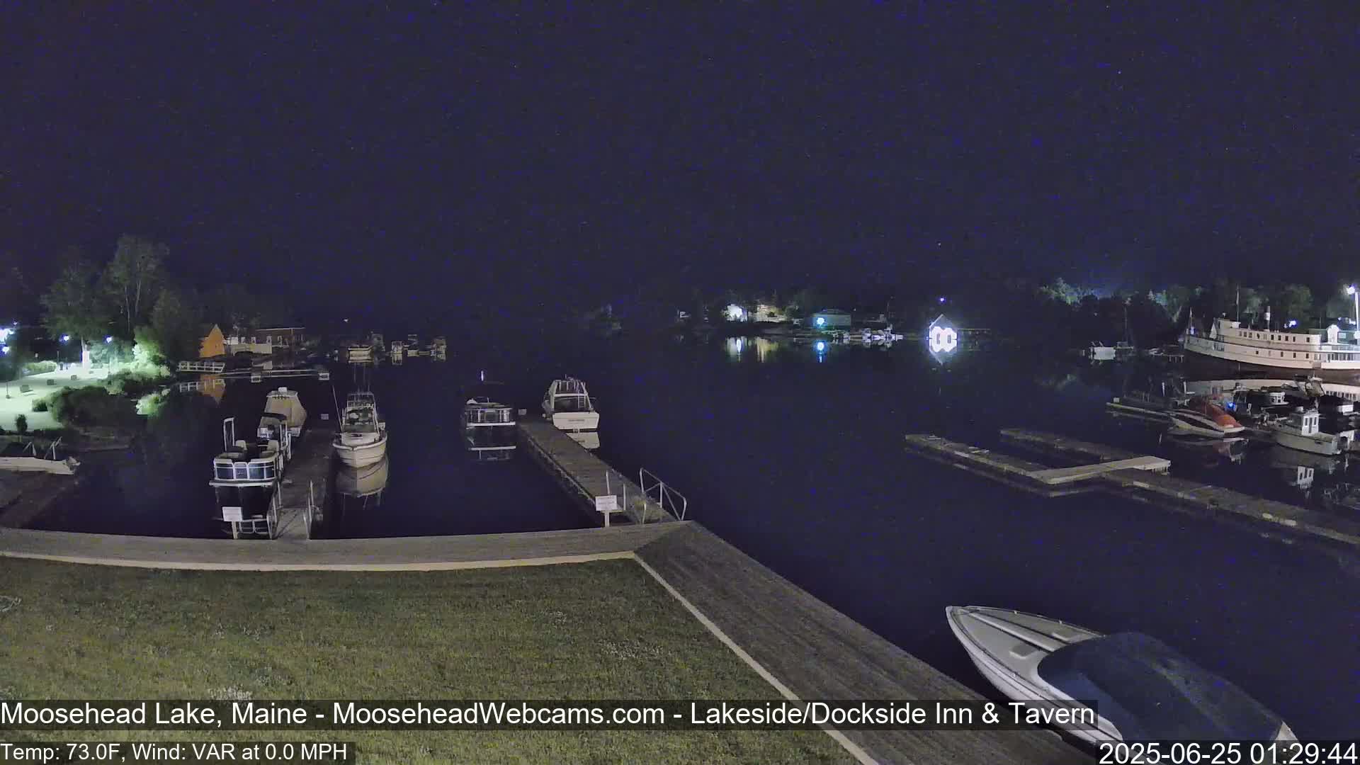 Moosehead Lake Live Cam - Maine, USA