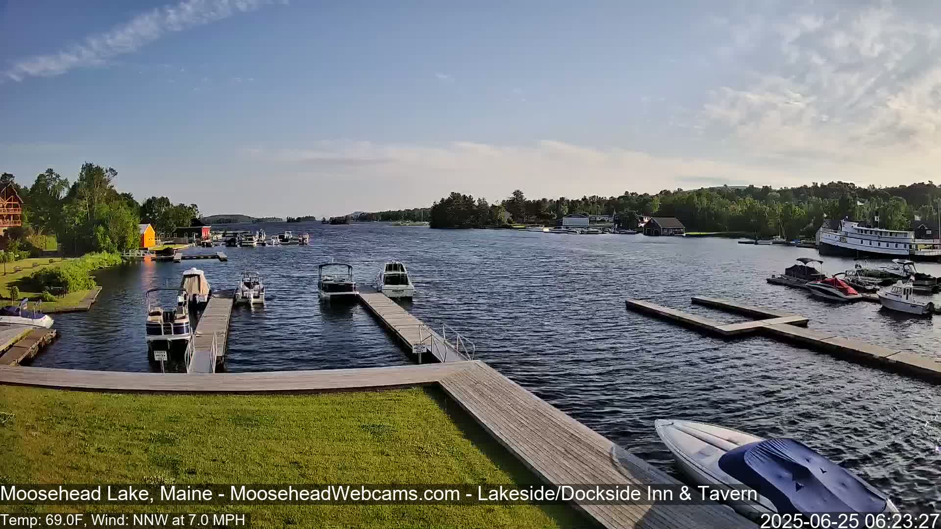 Moosehead Lake Live Cam - Maine, USA