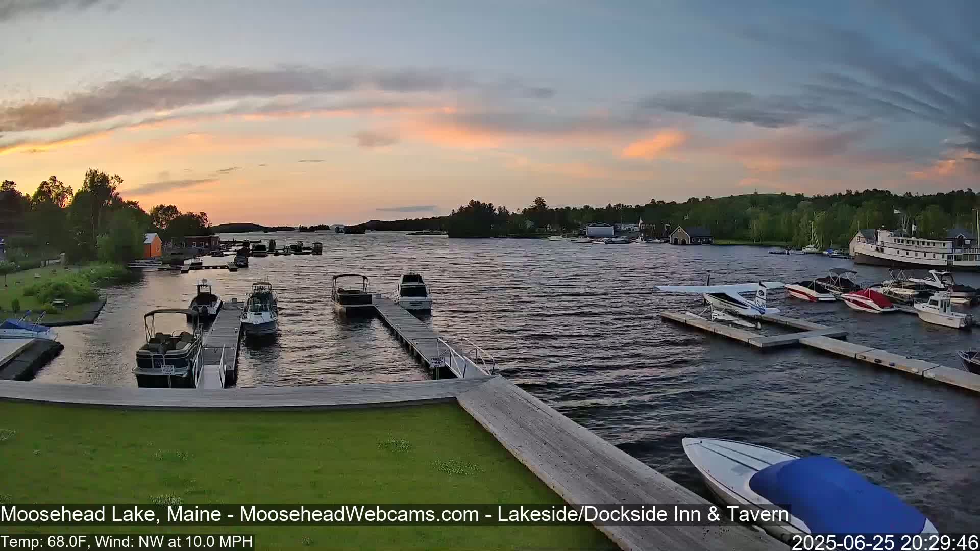 Moosehead Lake Live Cam - Maine, USA