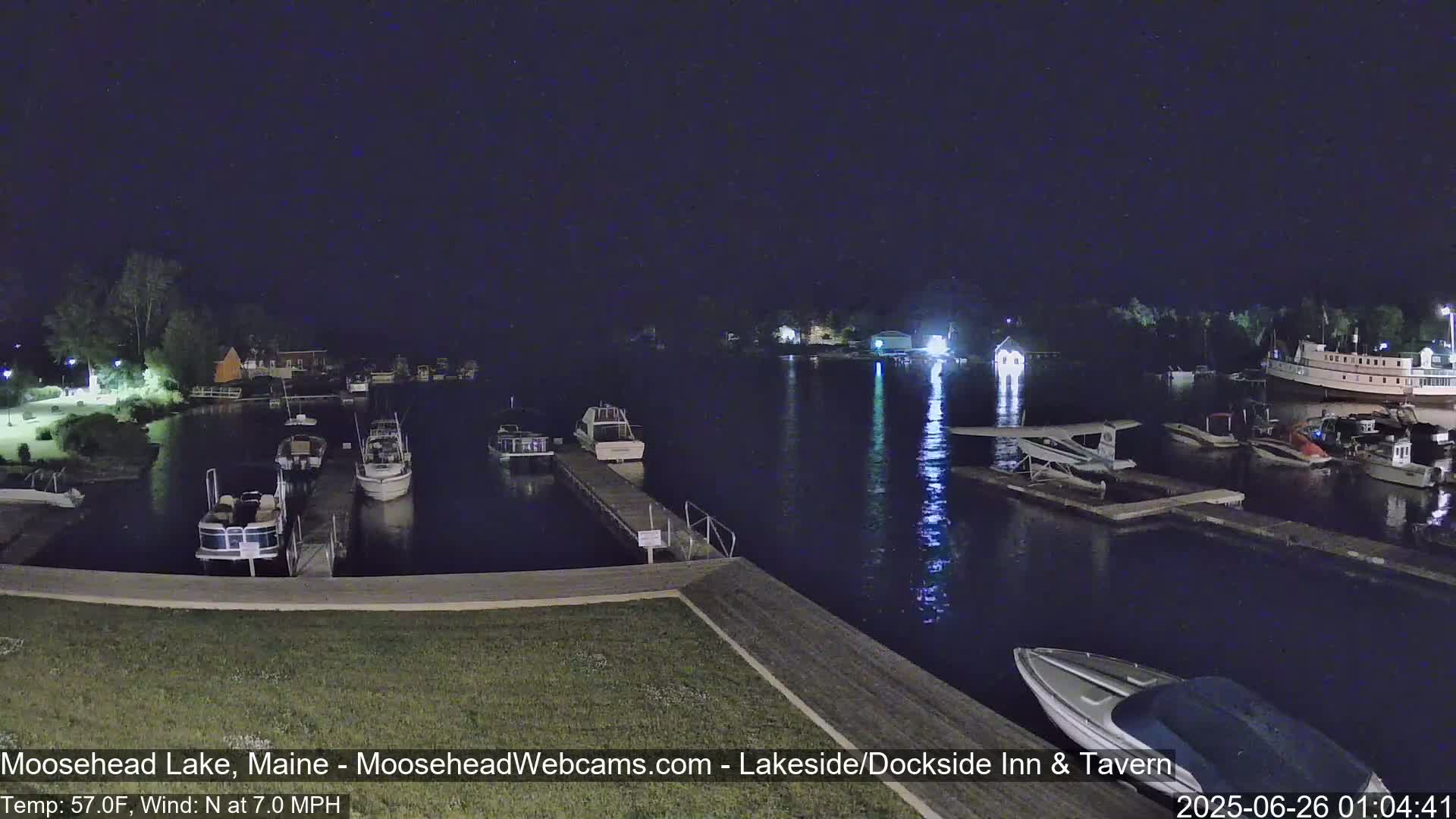 Moosehead Lake Live Cam - Maine, USA