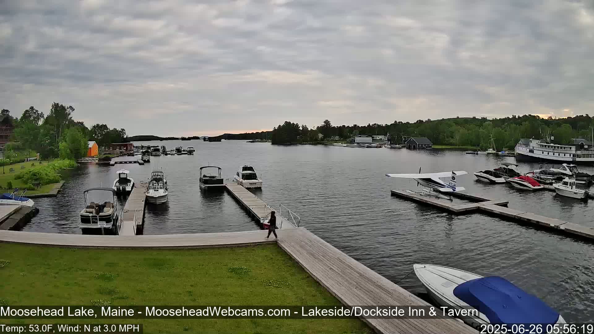 Moosehead Lake Live Cam - Maine, USA