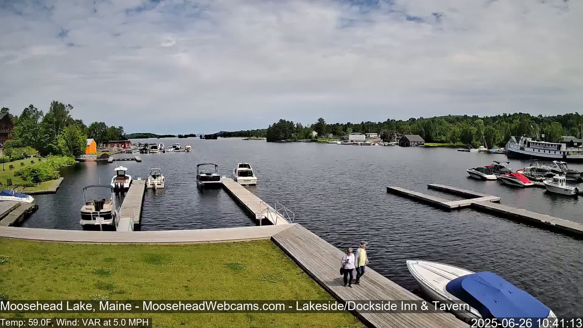 Moosehead Lake Live Cam - Maine, USA