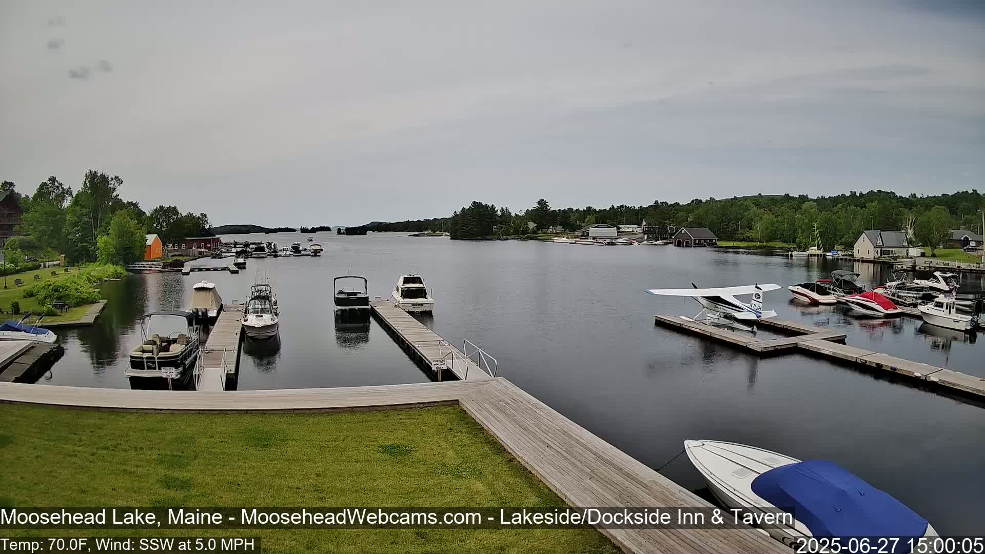 Moosehead Lake Live Cam - Maine, USA