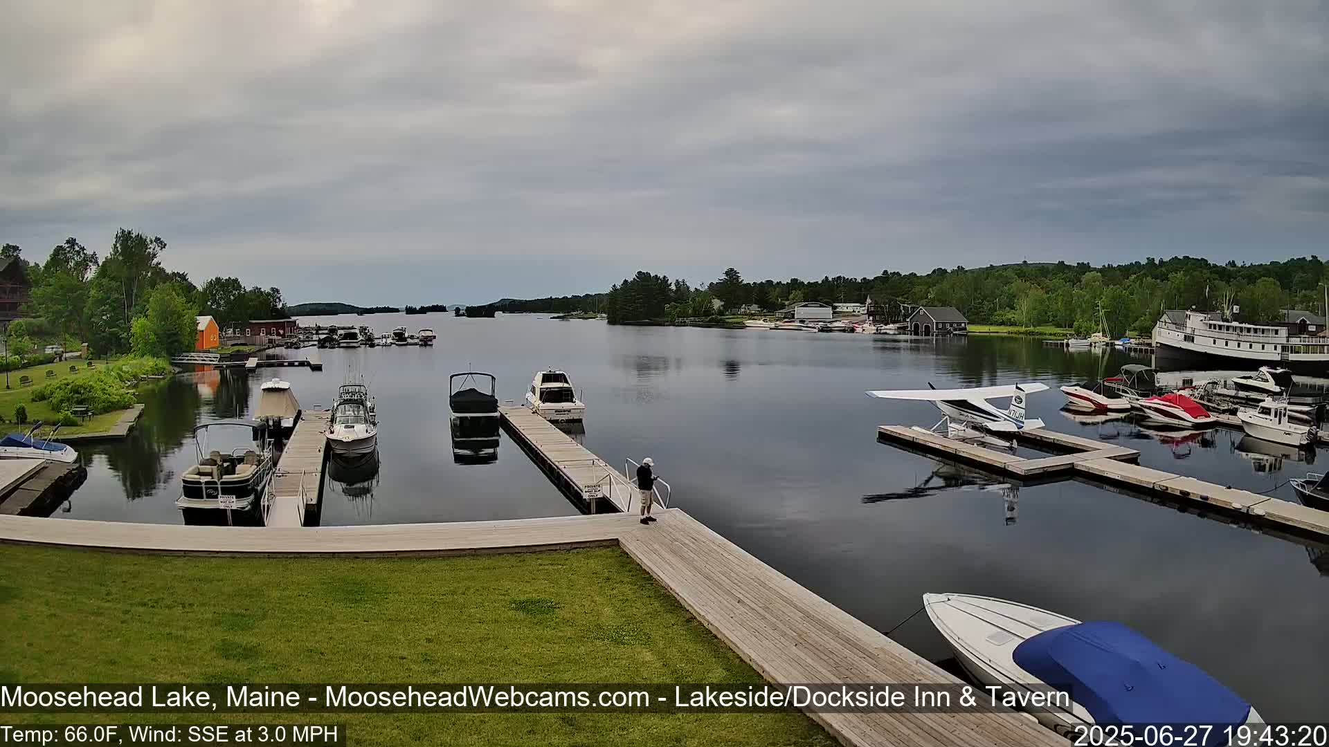 Moosehead Lake Live Cam - Maine, USA