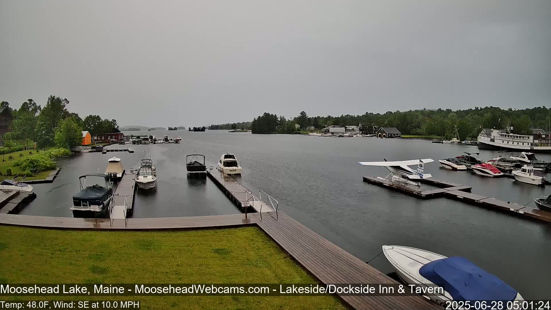 Moosehead Lake Live Cam - Maine, USA