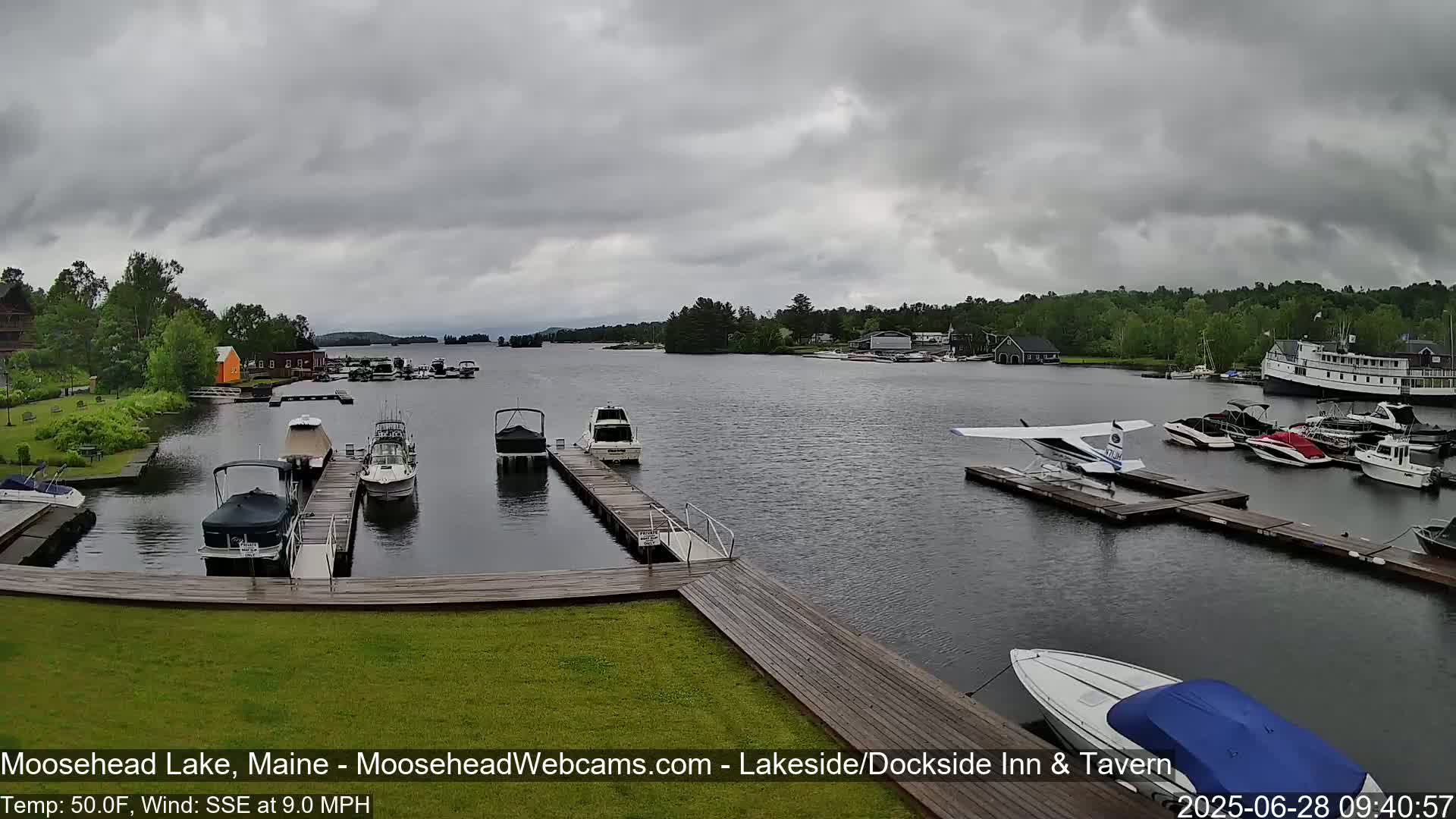 Moosehead Lake Live Cam - Maine, USA