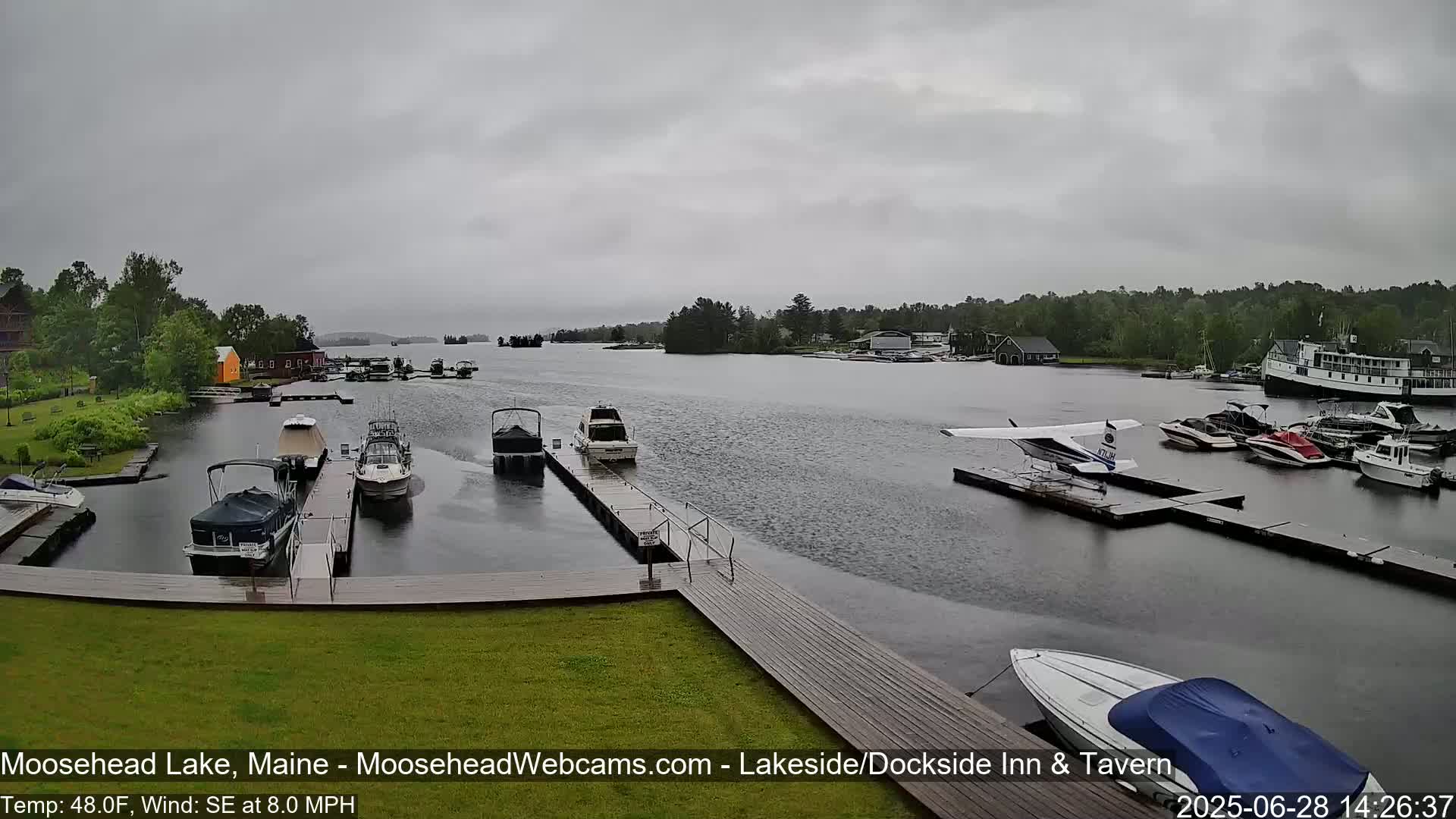 Moosehead Lake Live Cam - Maine, USA