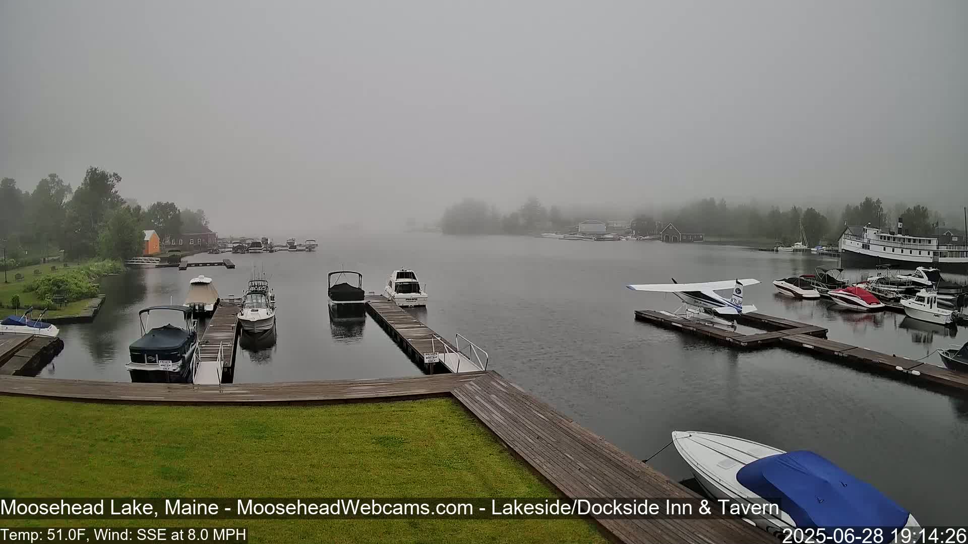 Moosehead Lake Live Cam - Maine, USA