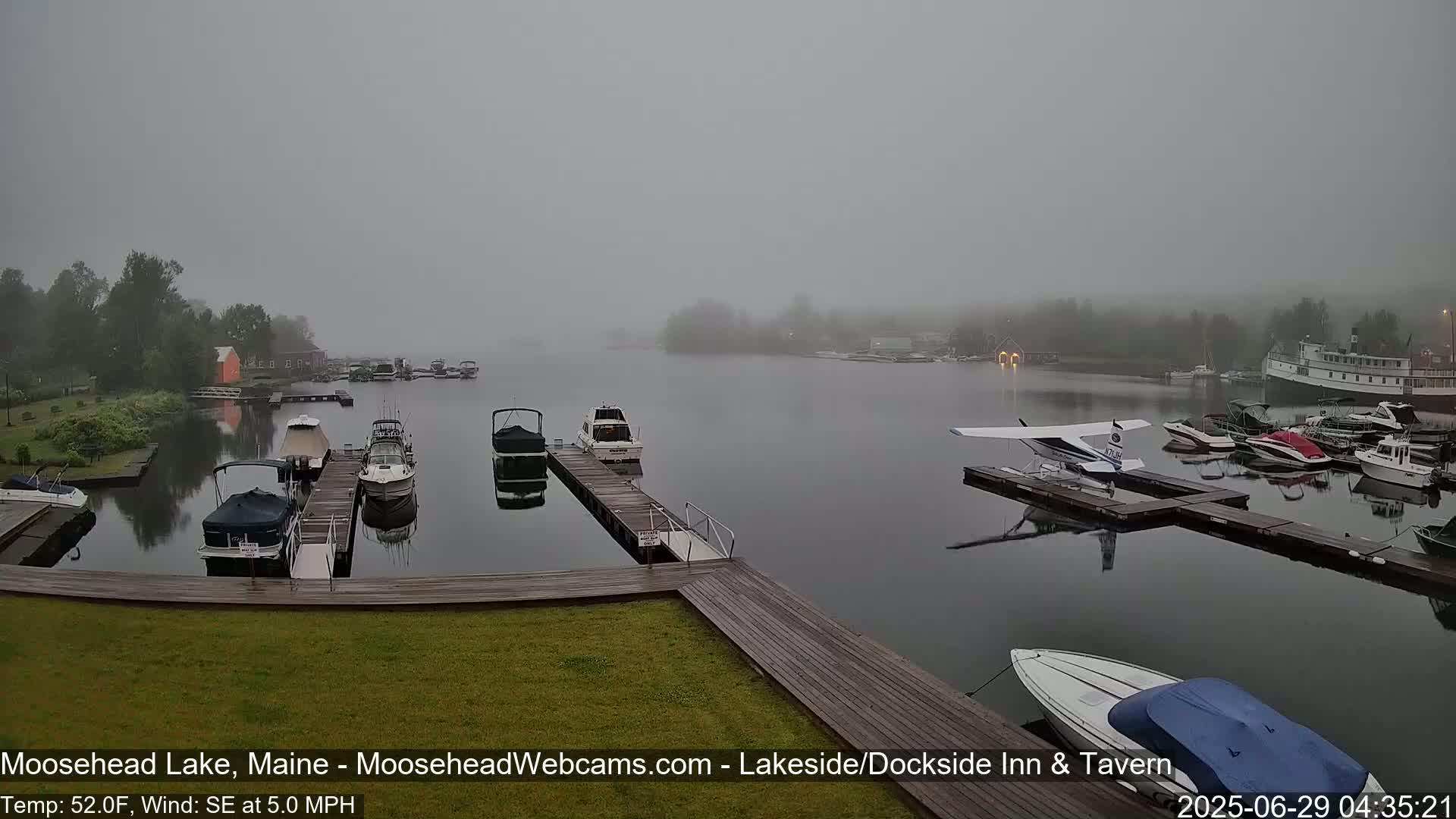 Moosehead Lake Live Cam - Maine, USA