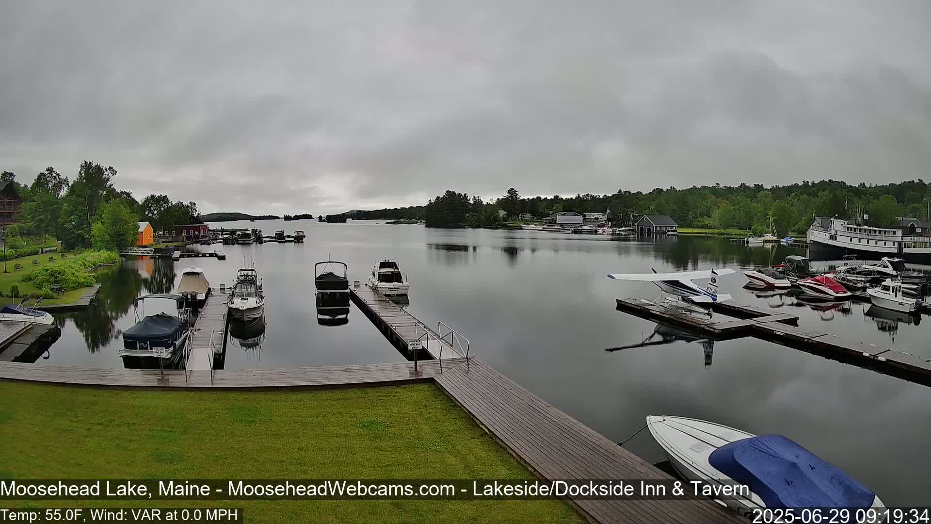 Moosehead Lake Live Cam - Maine, USA