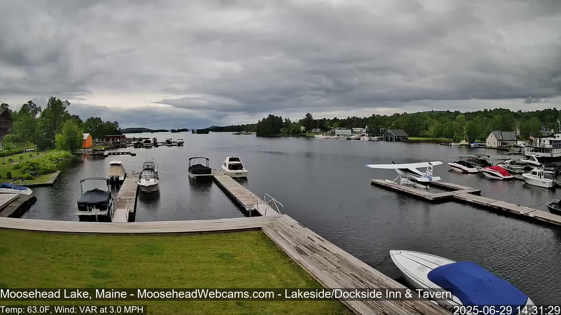 Moosehead Lake Live Cam - Maine, USA