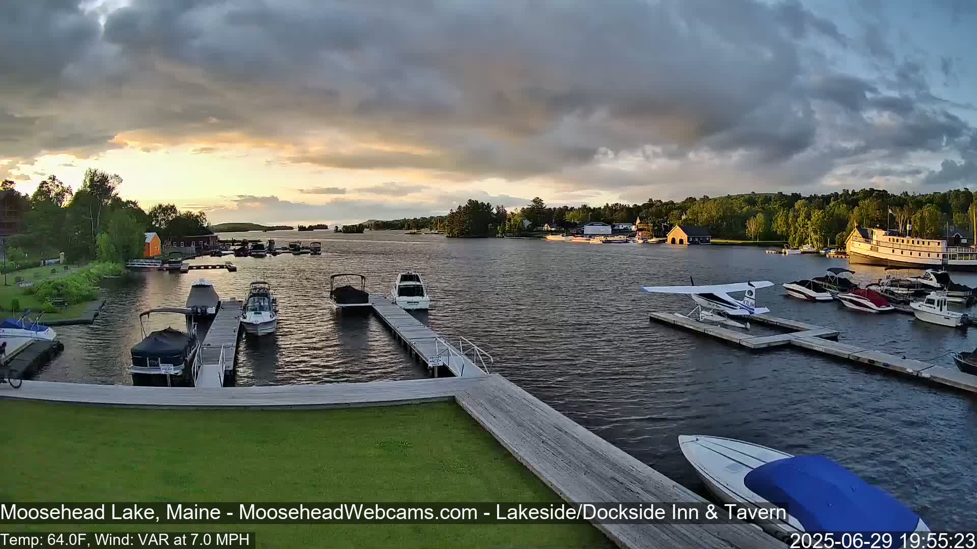 Moosehead Lake Live Cam - Maine, USA