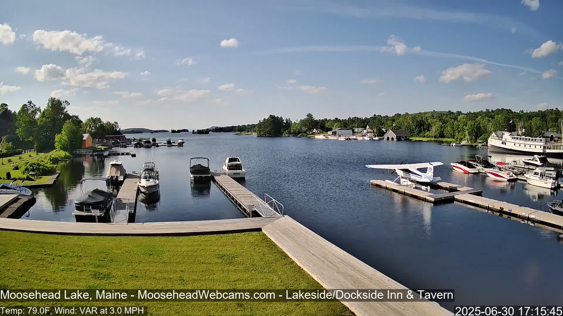 Moosehead Lake Live Cam - Maine, USA