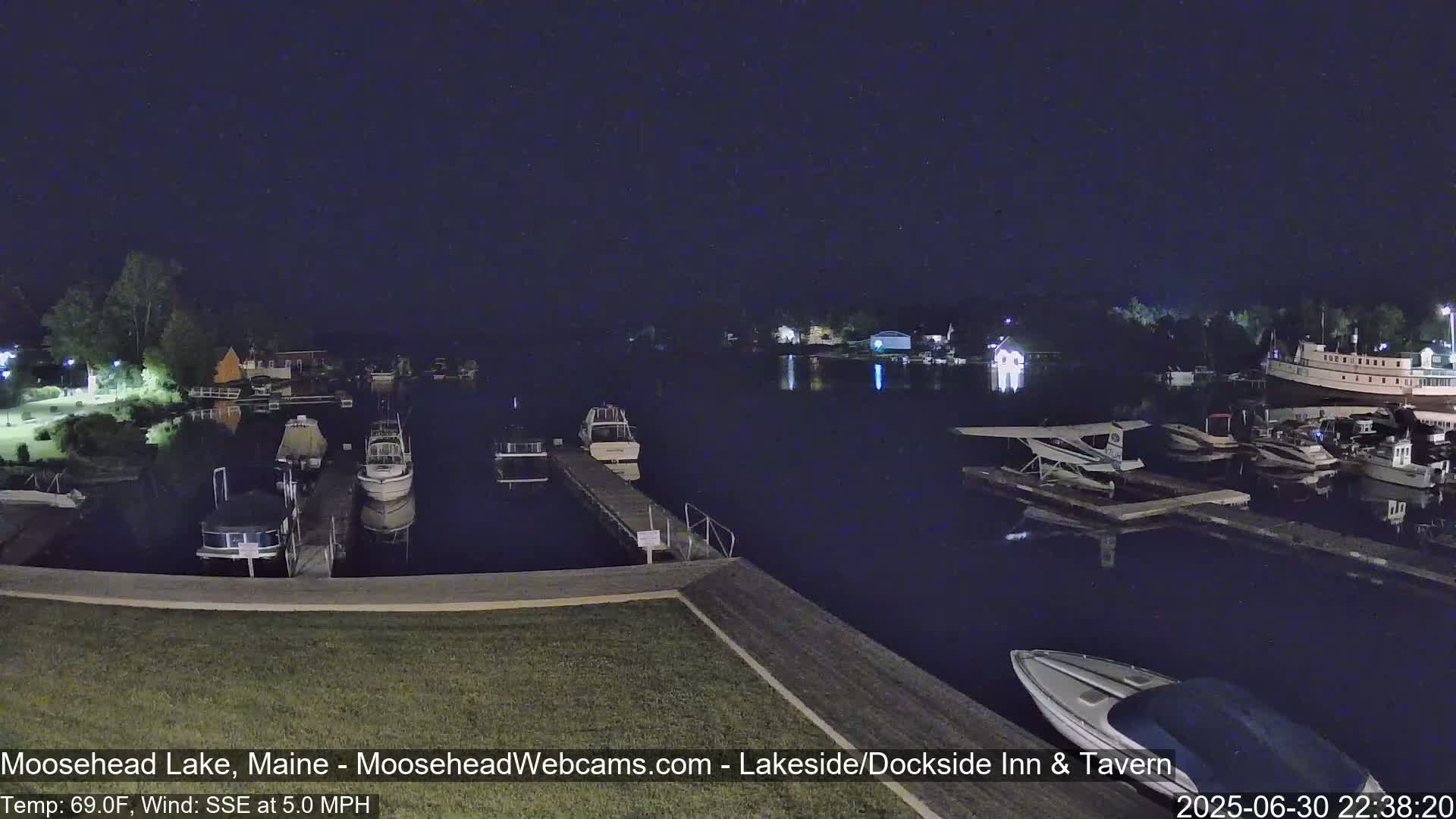 Moosehead Lake Live Cam - Maine, USA