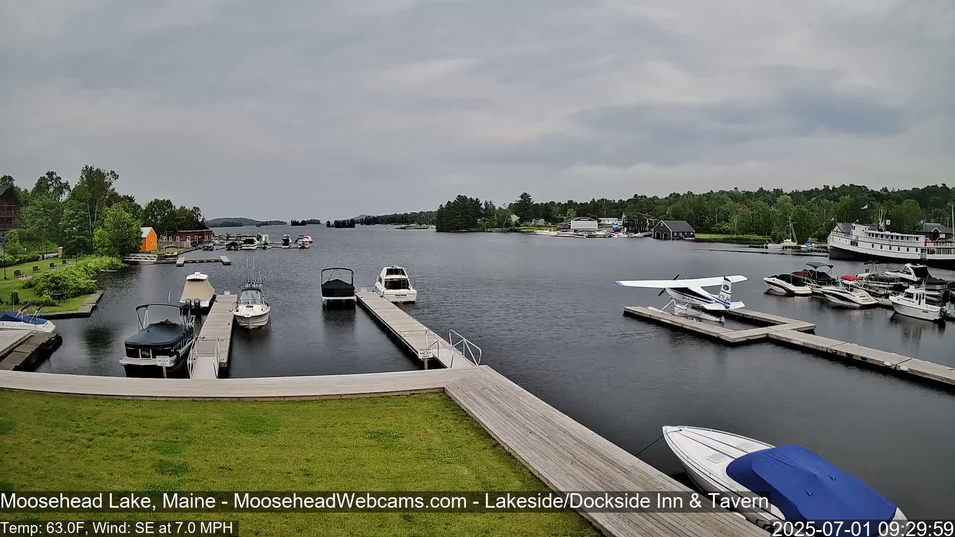 Moosehead Lake Live Cam - Maine, USA