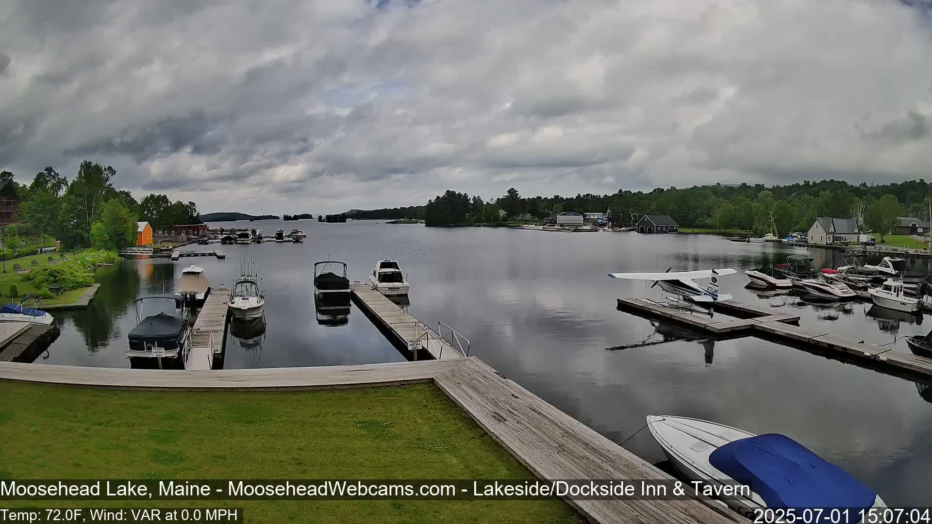 Moosehead Lake Live Cam - Maine, USA