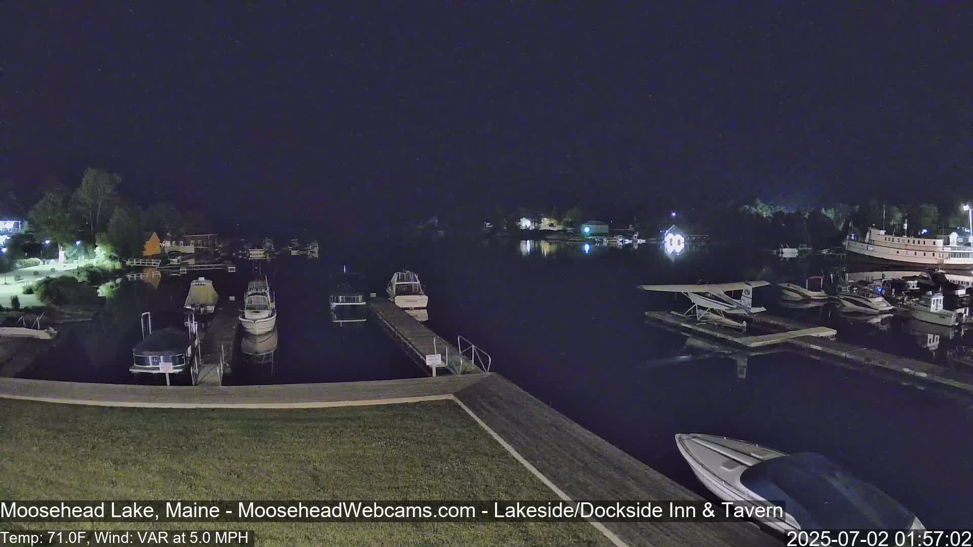 Moosehead Lake Live Cam - Maine, USA