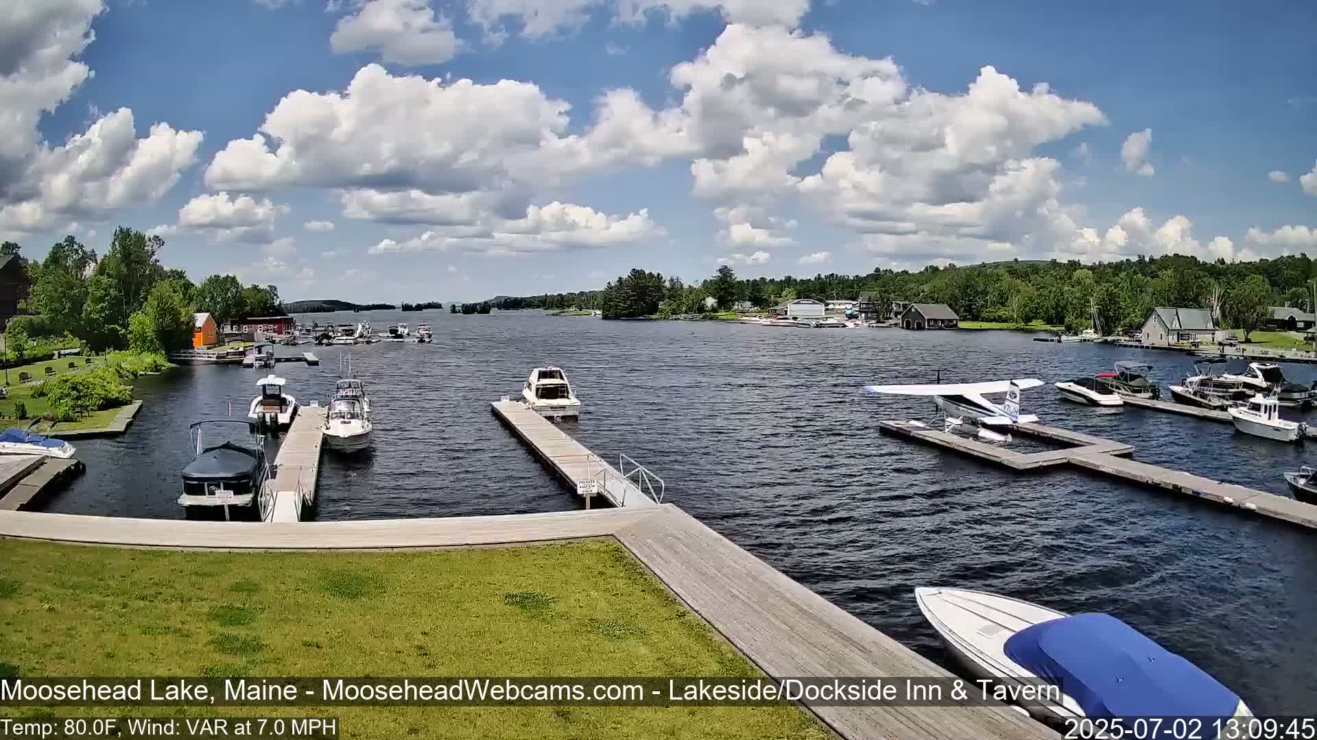 Moosehead Lake Live Cam - Maine, USA