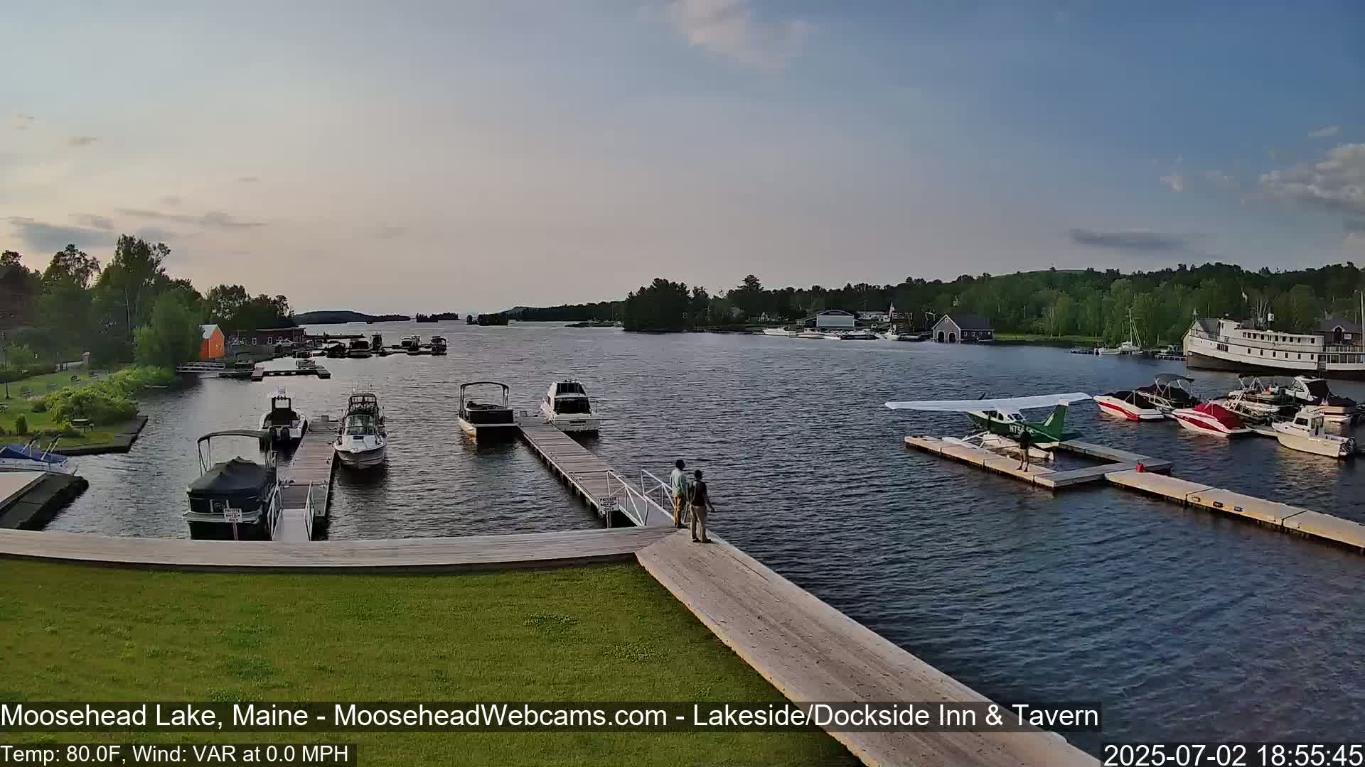 Moosehead Lake Live Cam - Maine, USA