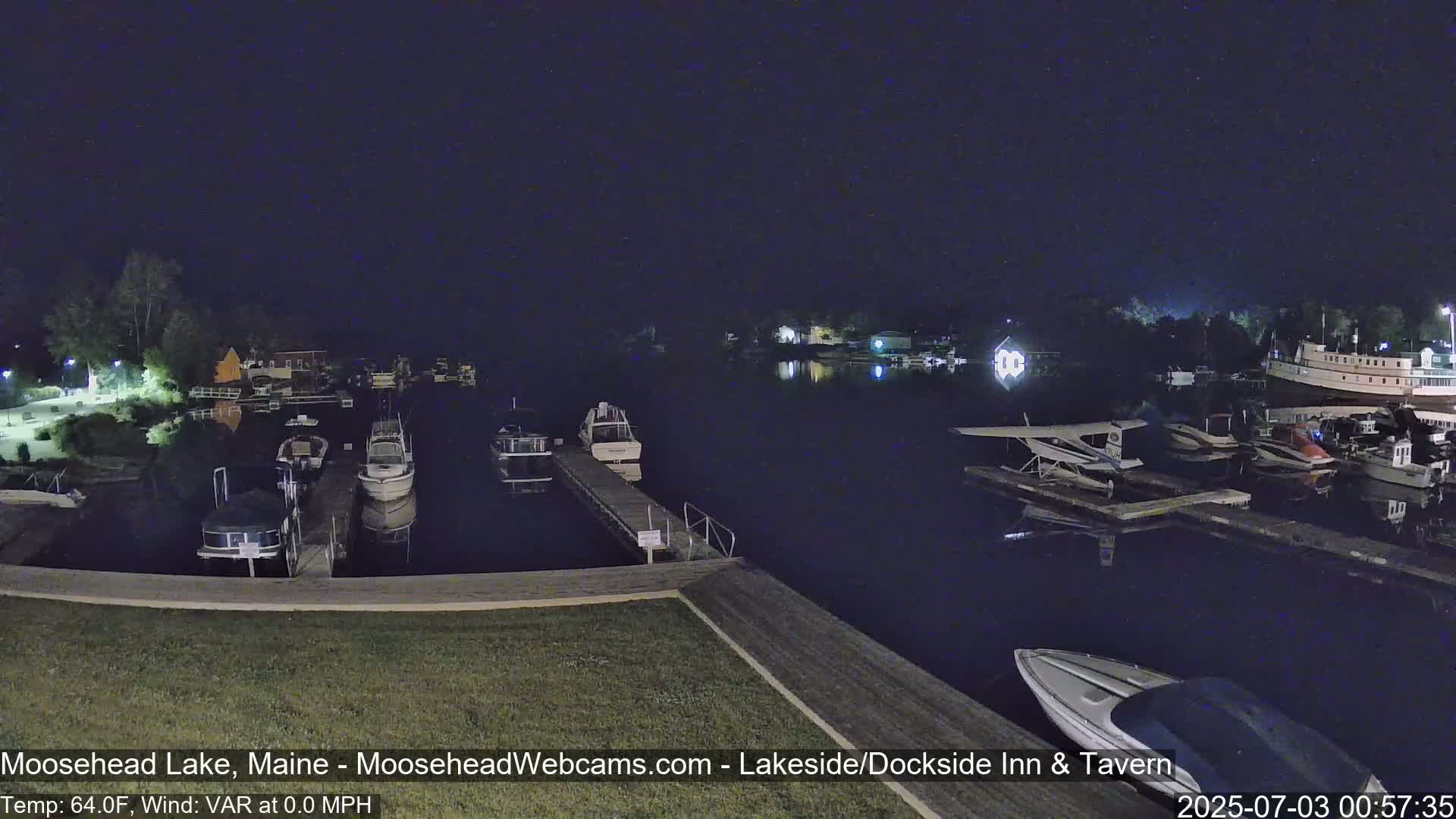 Moosehead Lake Live Cam - Maine, USA