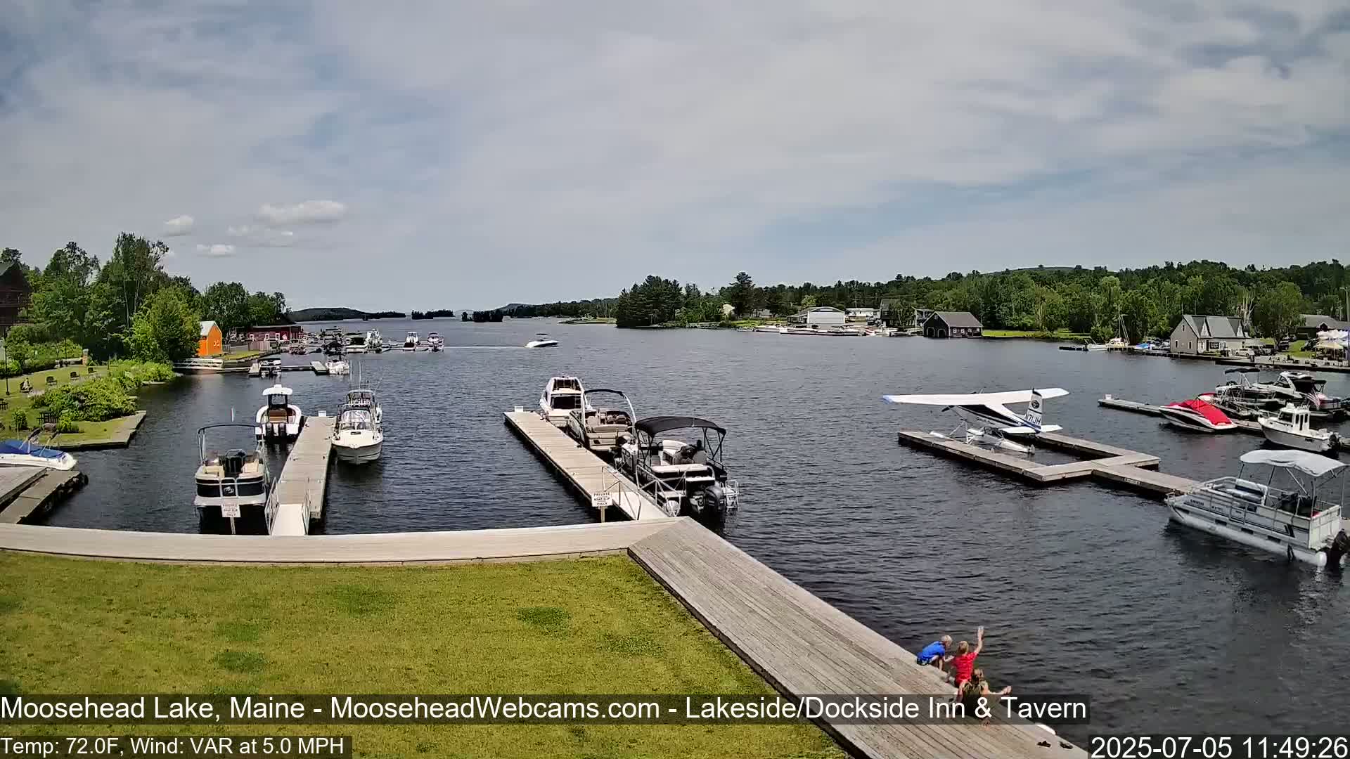 Moosehead Lake Live Cam - Maine, USA