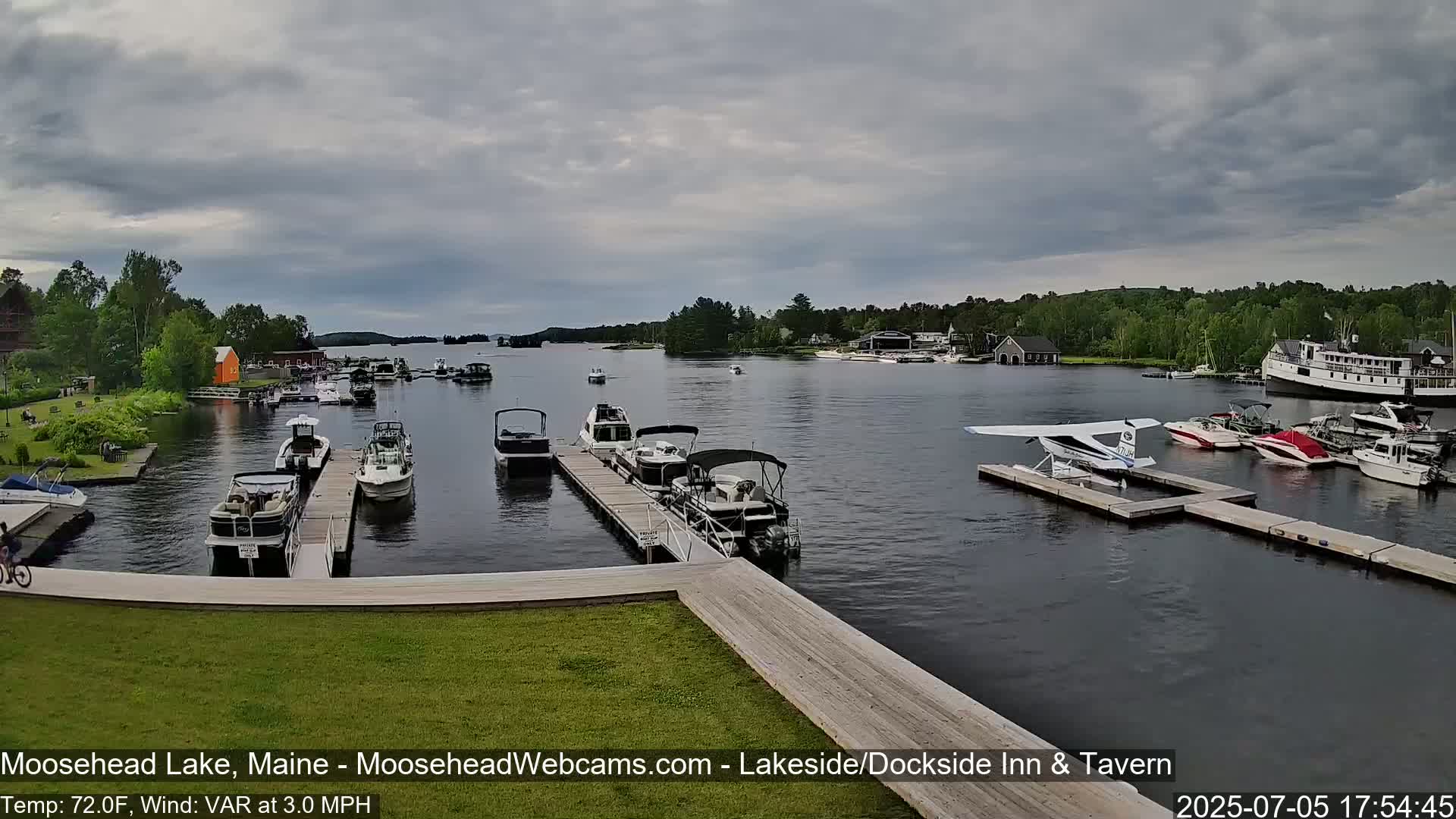 Moosehead Lake Live Cam - Maine, USA