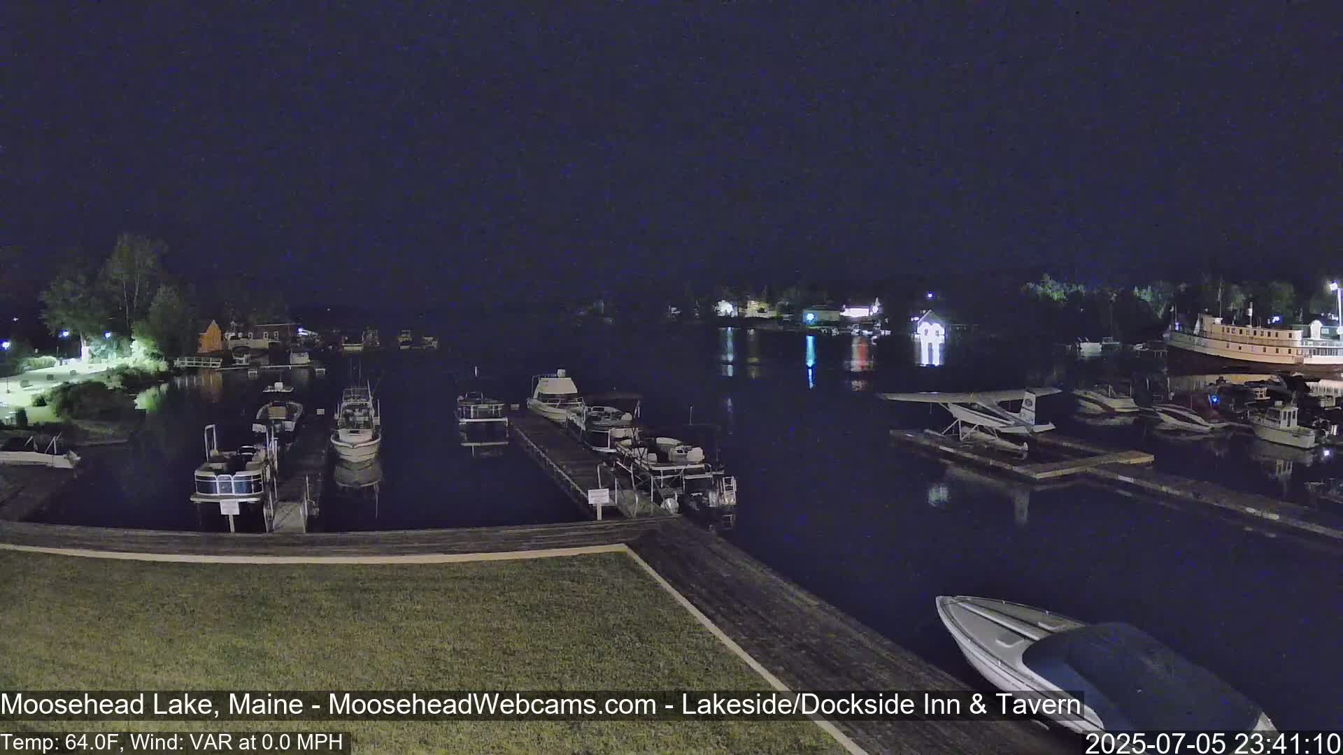 Moosehead Lake Live Cam - Maine, USA