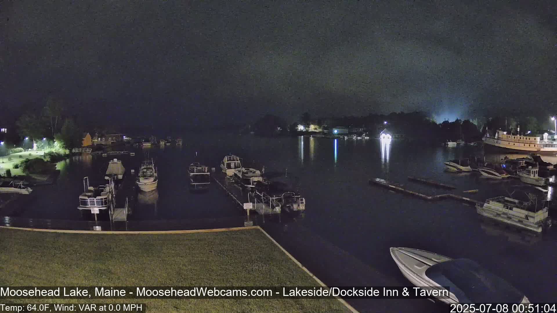 Moosehead Lake Live Cam - Maine, USA