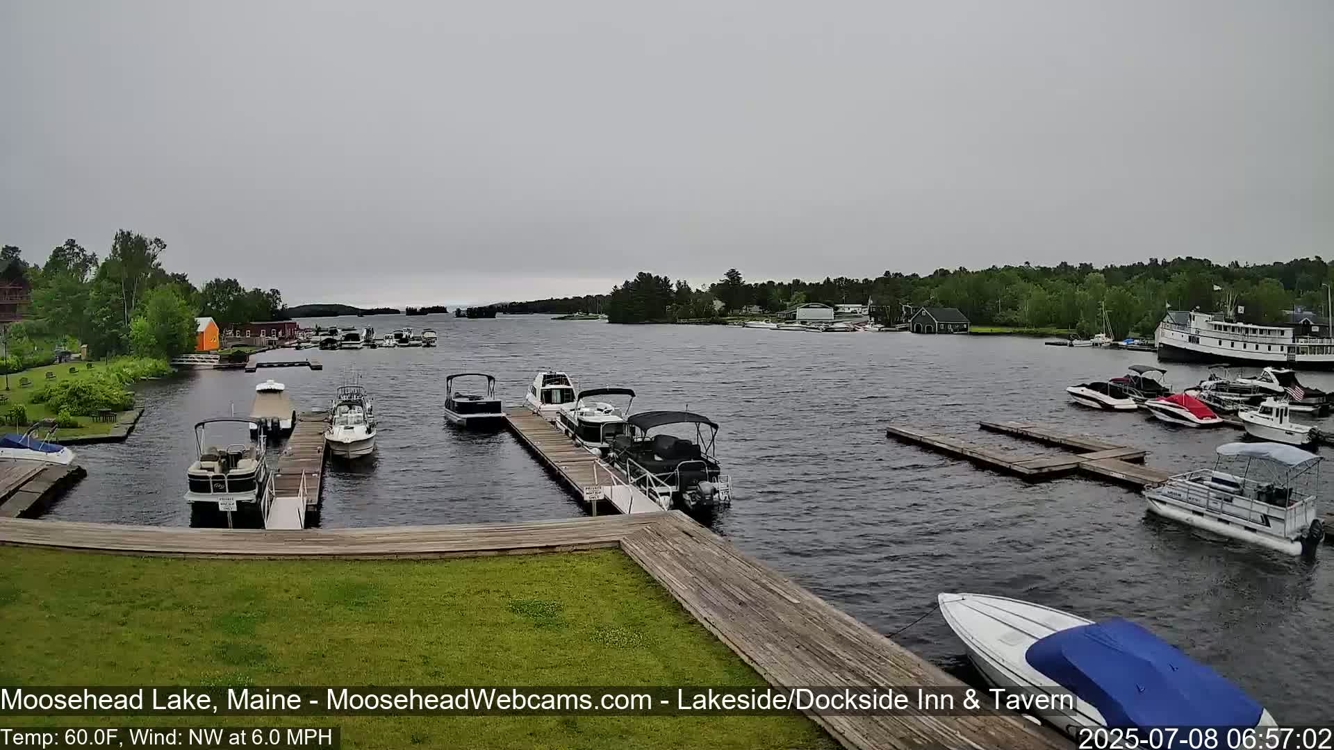Moosehead Lake Live Cam - Maine, USA